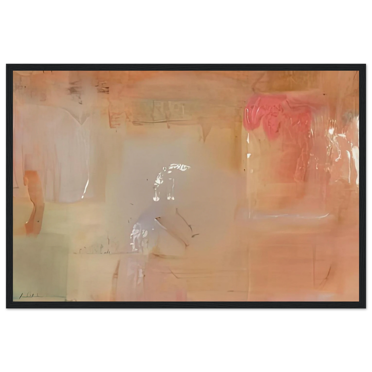 Feather, 1979- Framed Poster | Helen Frankenthaler Framed Prints Wall Art | Frankenthaler Helen