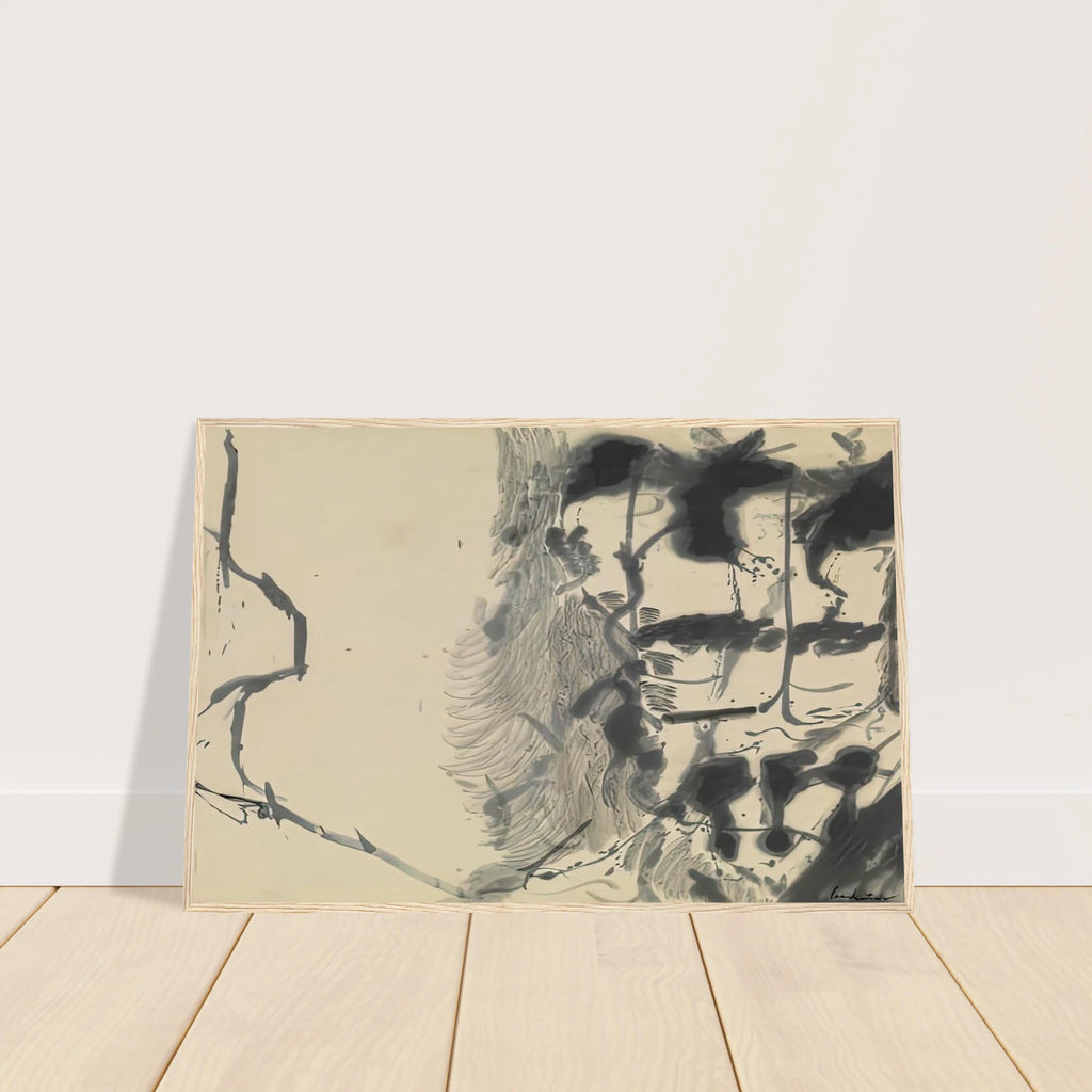 New York Bamboo, 1957- Framed Poster | Helen Frankenthaler Framed Prints Wall Art | Frankenthaler Helen