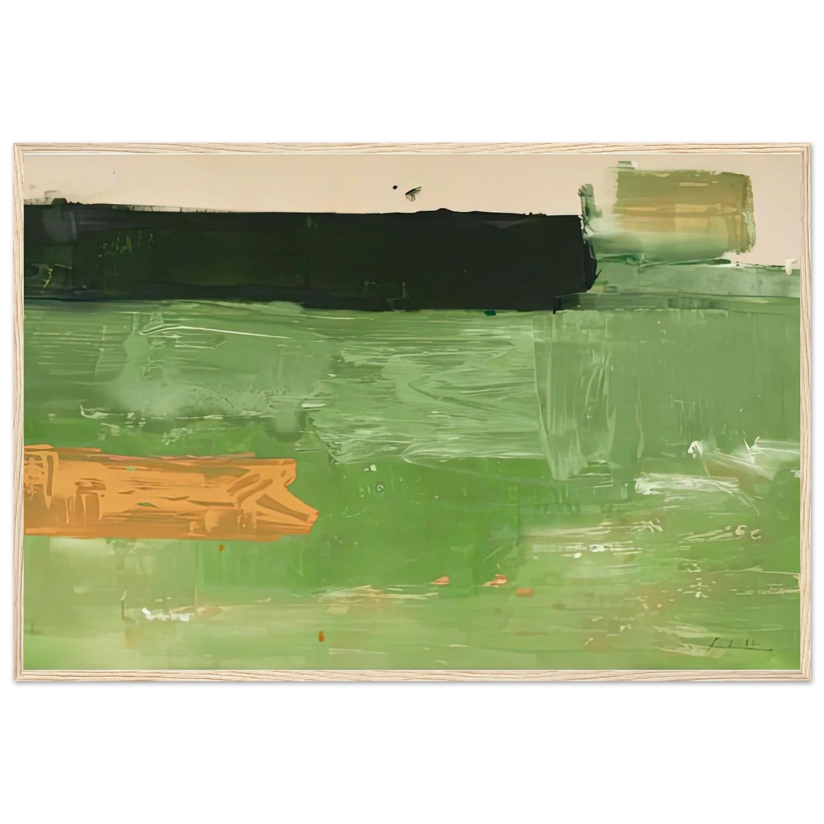 Mediterranean, 1981- Framed Poster | Helen Frankenthaler Framed Prints Wall Art | Frankenthaler Helen