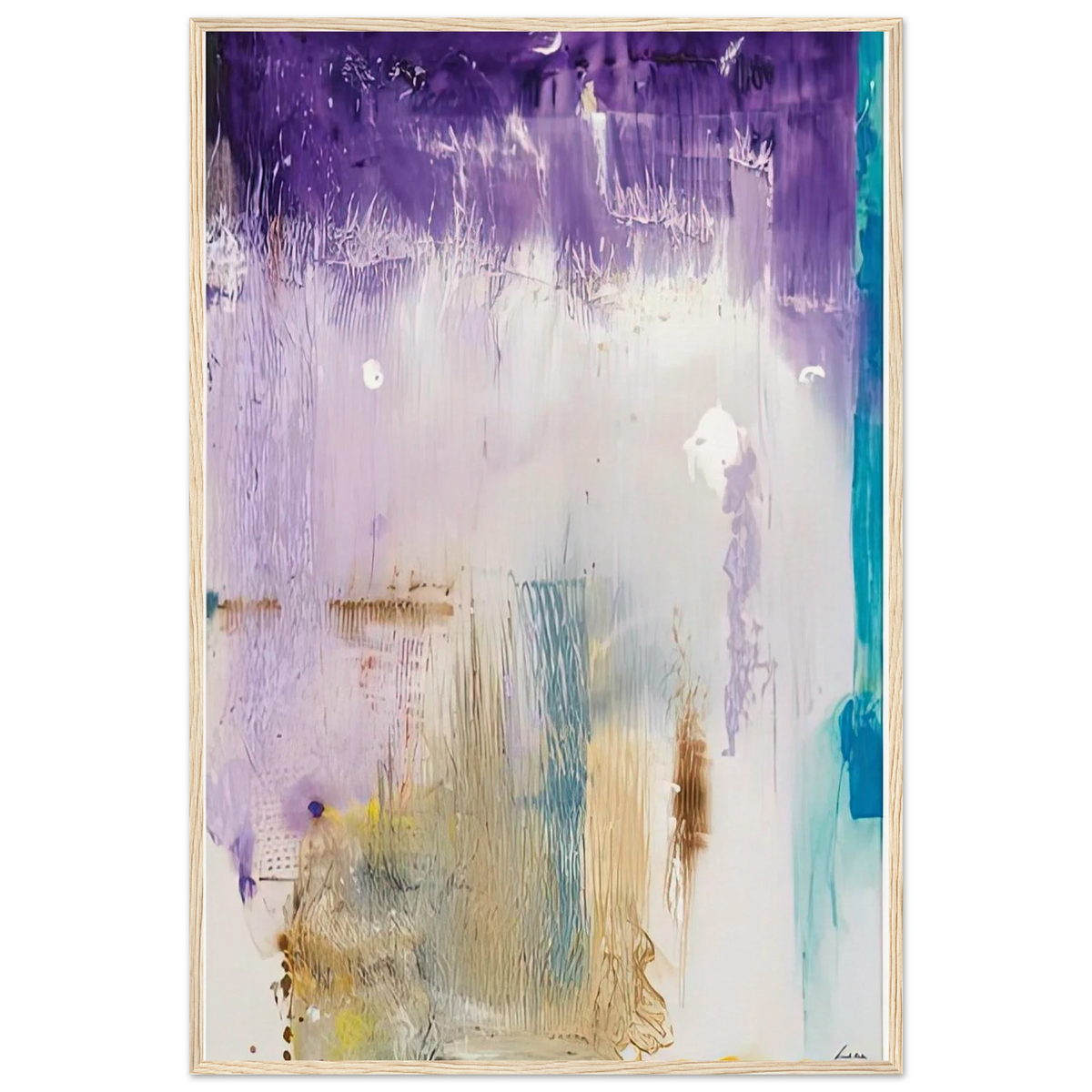 Magnet, 1992- Framed Poster | Helen Frankenthaler Framed Prints Wall Art | Frankenthaler Helen