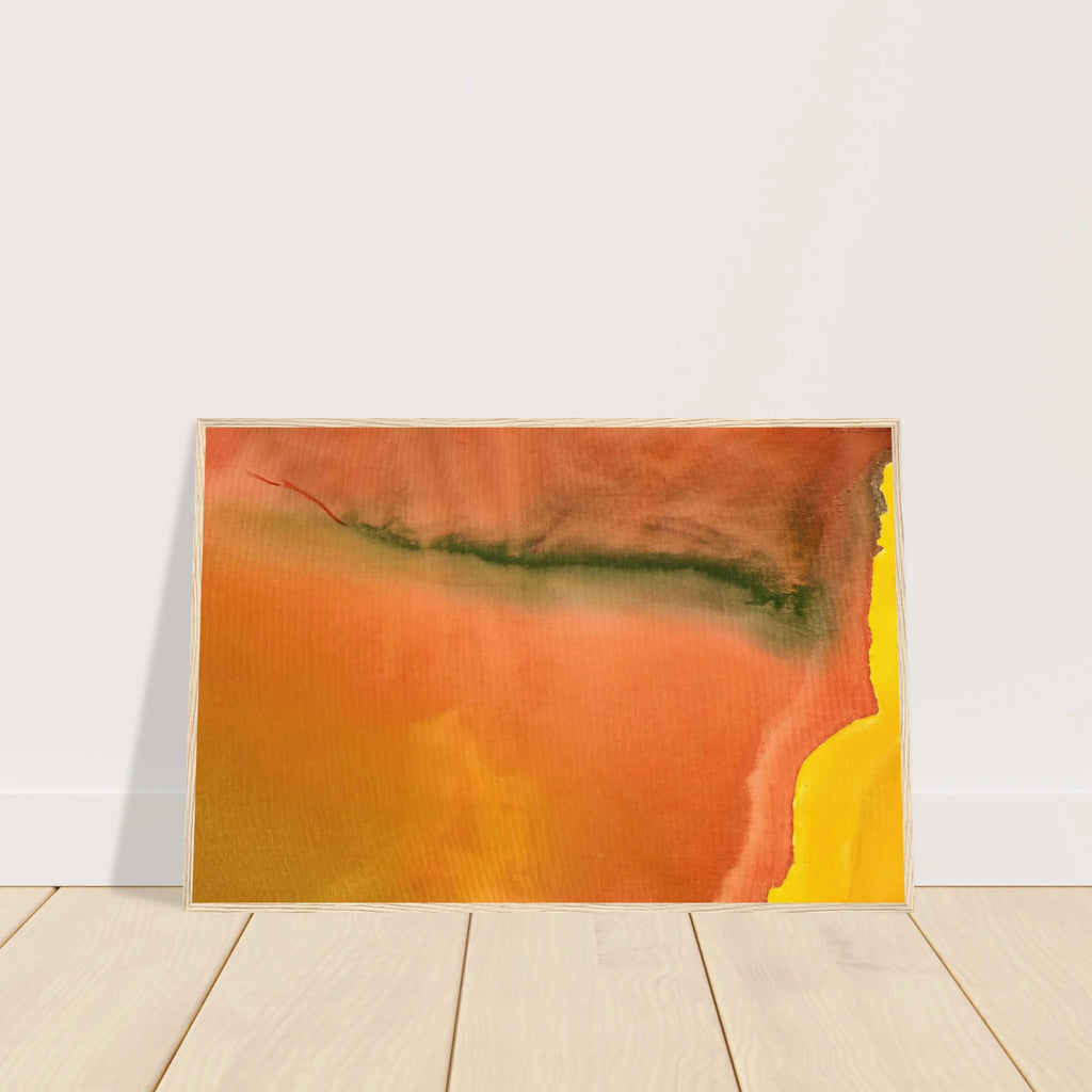 Untitled - 1973 Framed Poster | Helen Frankenthaler Framed Prints Wall Art | Frankenthaler Helen