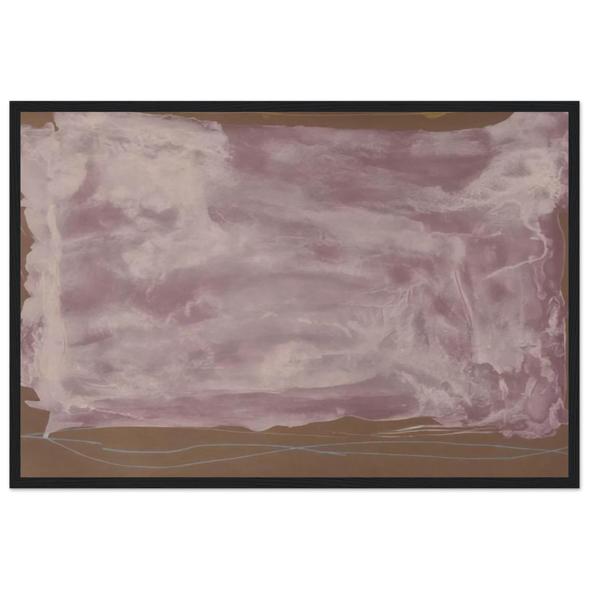 Soho Dreams - 1987 Framed Poster | Helen Frankenthaler Framed Prints Wall Art | Frankenthaler Helen