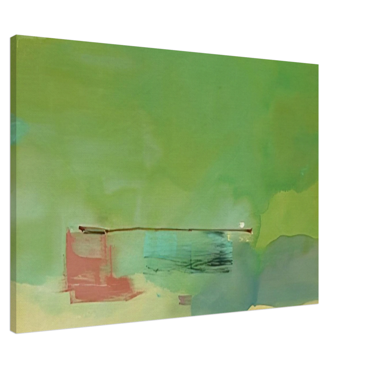 Springscape - 1975 Canvas | Helen Frankenthaler Canvas | Frankenthaler Helen