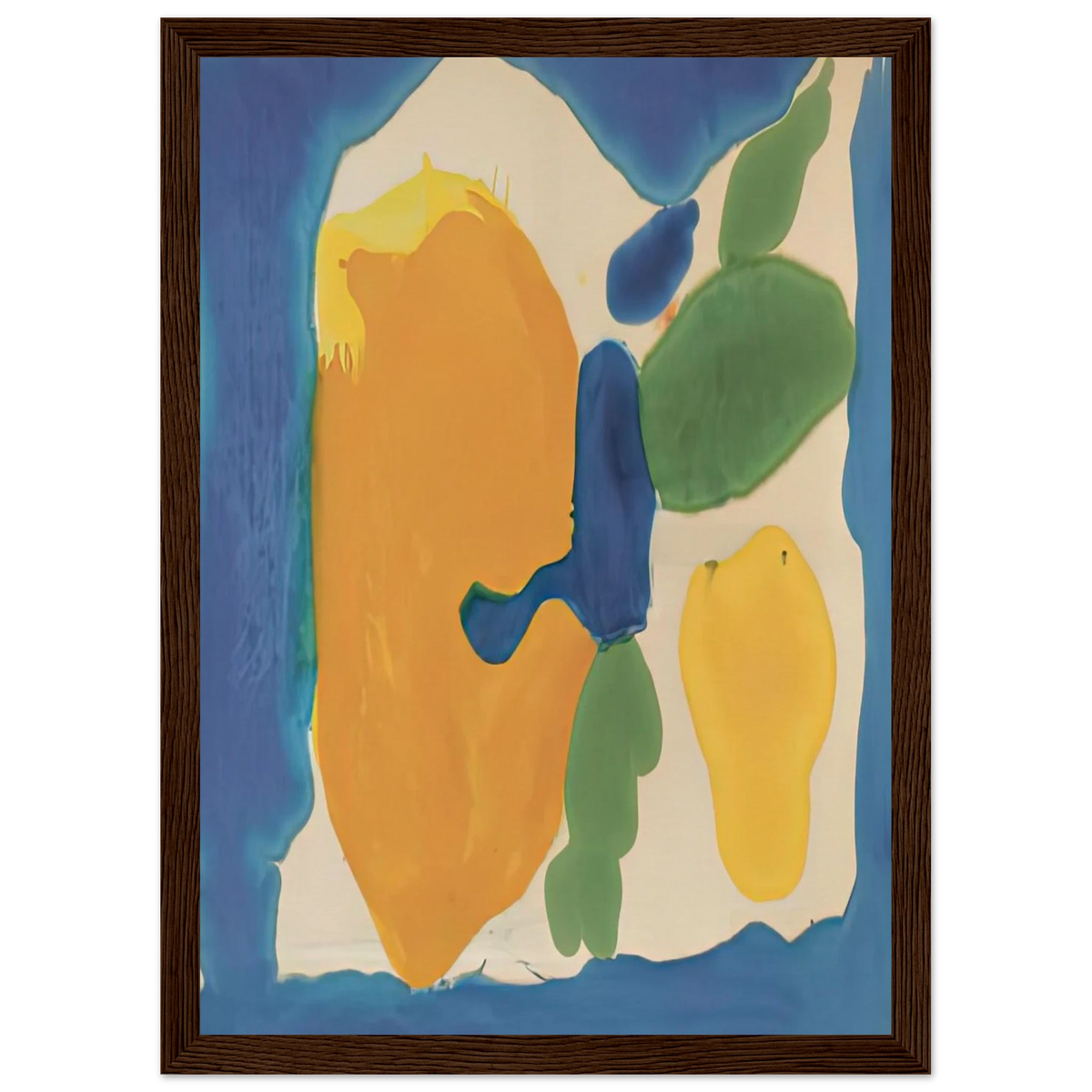 Provincetown Window, 1963-64- Framed Poster | Helen Frankenthaler Framed Prints Wall Art | Frankenthaler Helen
