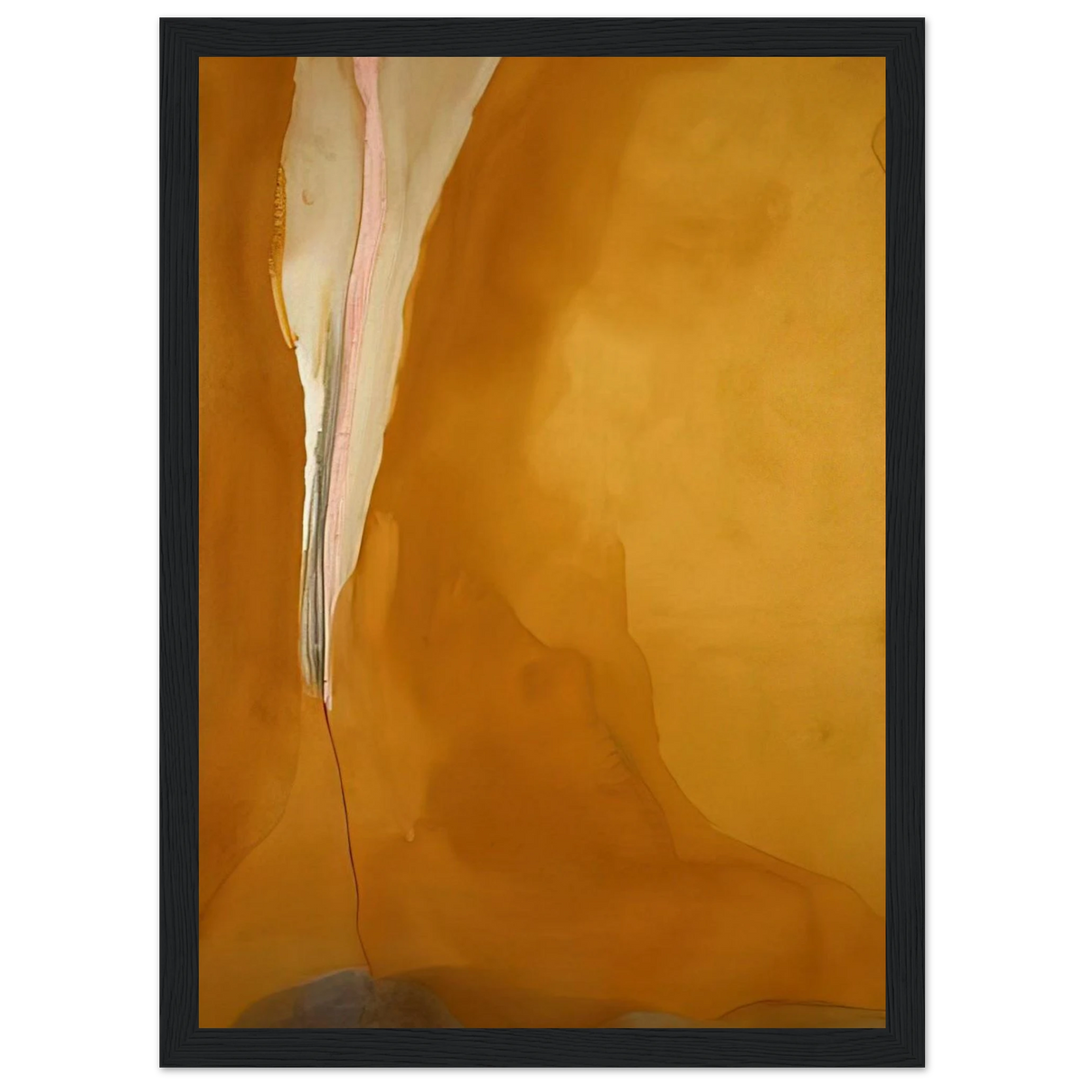 Coral Wedge - 1972 Framed Poster | Helen Frankenthaler Framed Prints Wall Art | Frankenthaler Helen