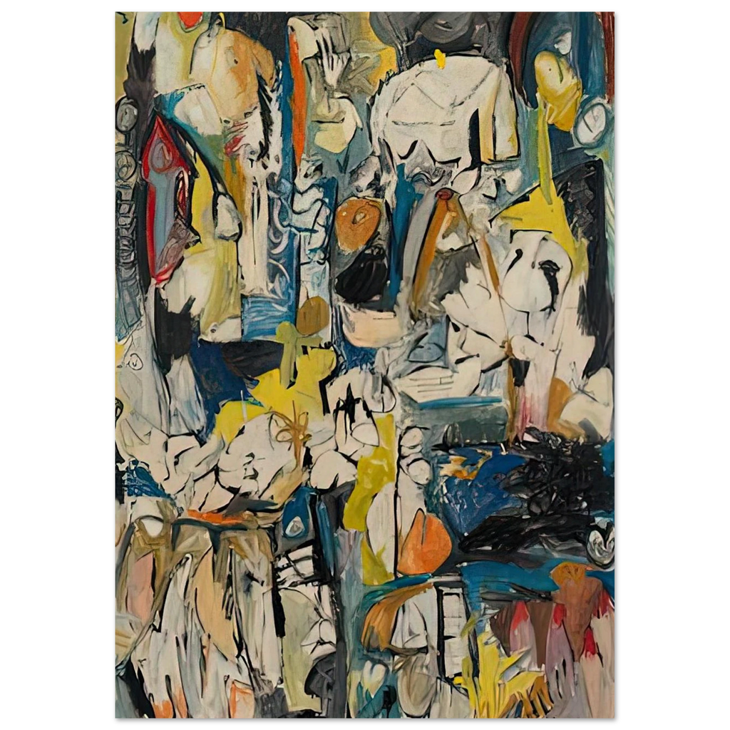 Village, 1951- Poster | Helen Frankenthaler Poster | Frankenthaler Helen