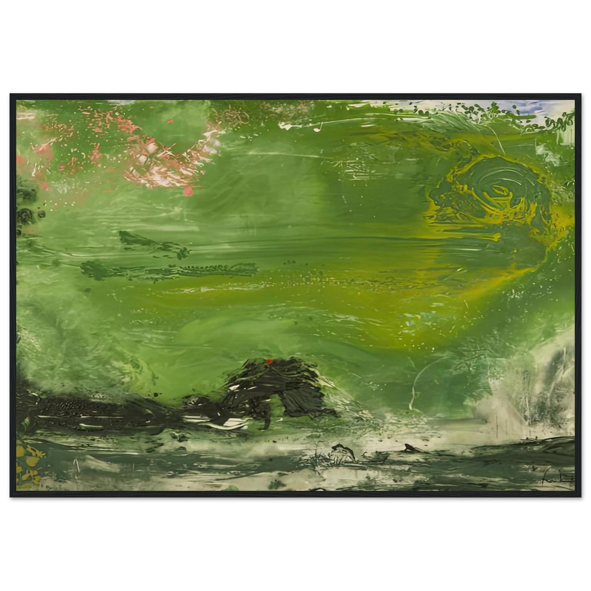 Overture, 1992- Framed Poster | Helen Frankenthaler Framed Prints Wall Art | Frankenthaler Helen