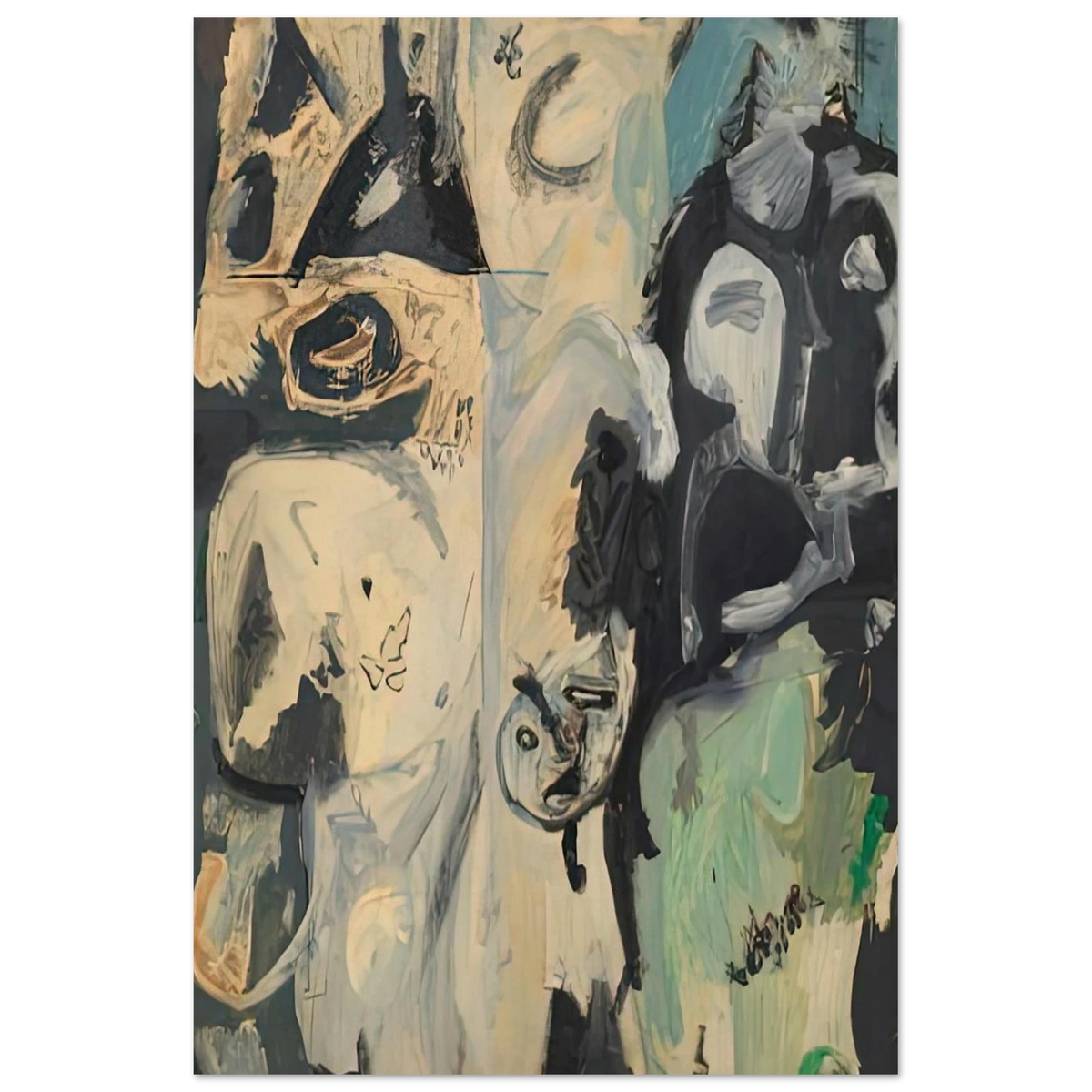Untitled, 1950- Poster | Helen Frankenthaler Poster | Frankenthaler Helen