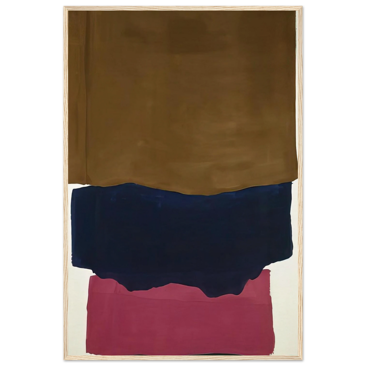 Indian Summer - 1967 Framed Poster | Helen Frankenthaler Framed Prints Wall Art | Frankenthaler Helen