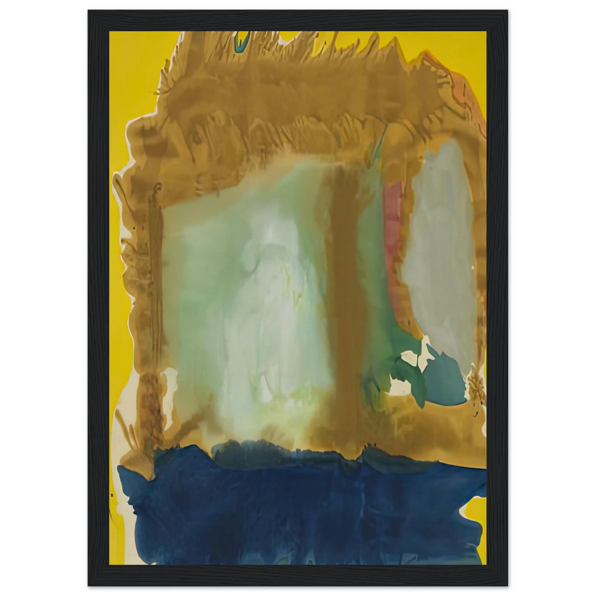 Milkwood Arcade, 1963- Framed Poster | Helen Frankenthaler Framed Prints Wall Art | Frankenthaler Helen