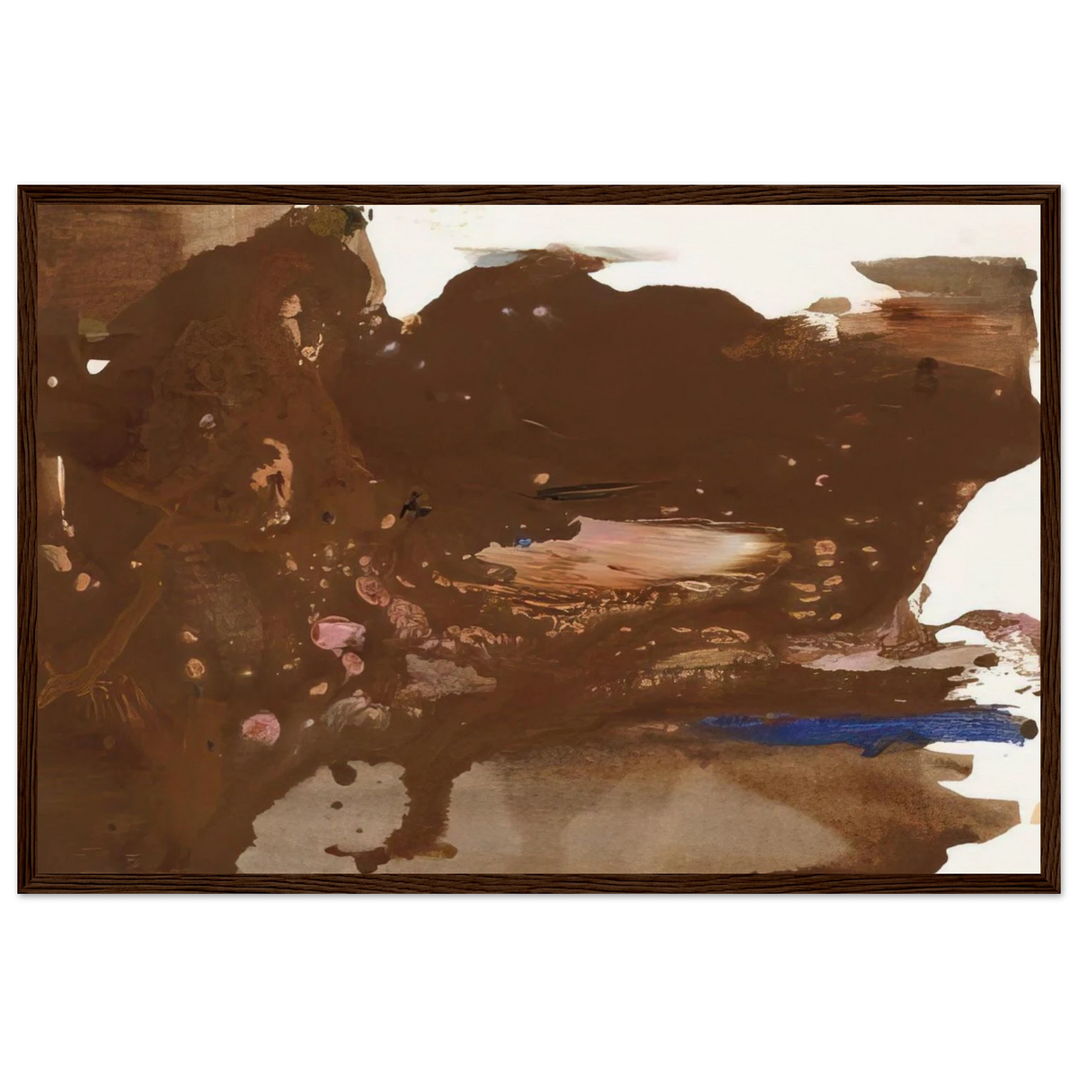 Untitled - 1978 Framed Poster | Helen Frankenthaler Framed Prints Wall Art | Frankenthaler Helen