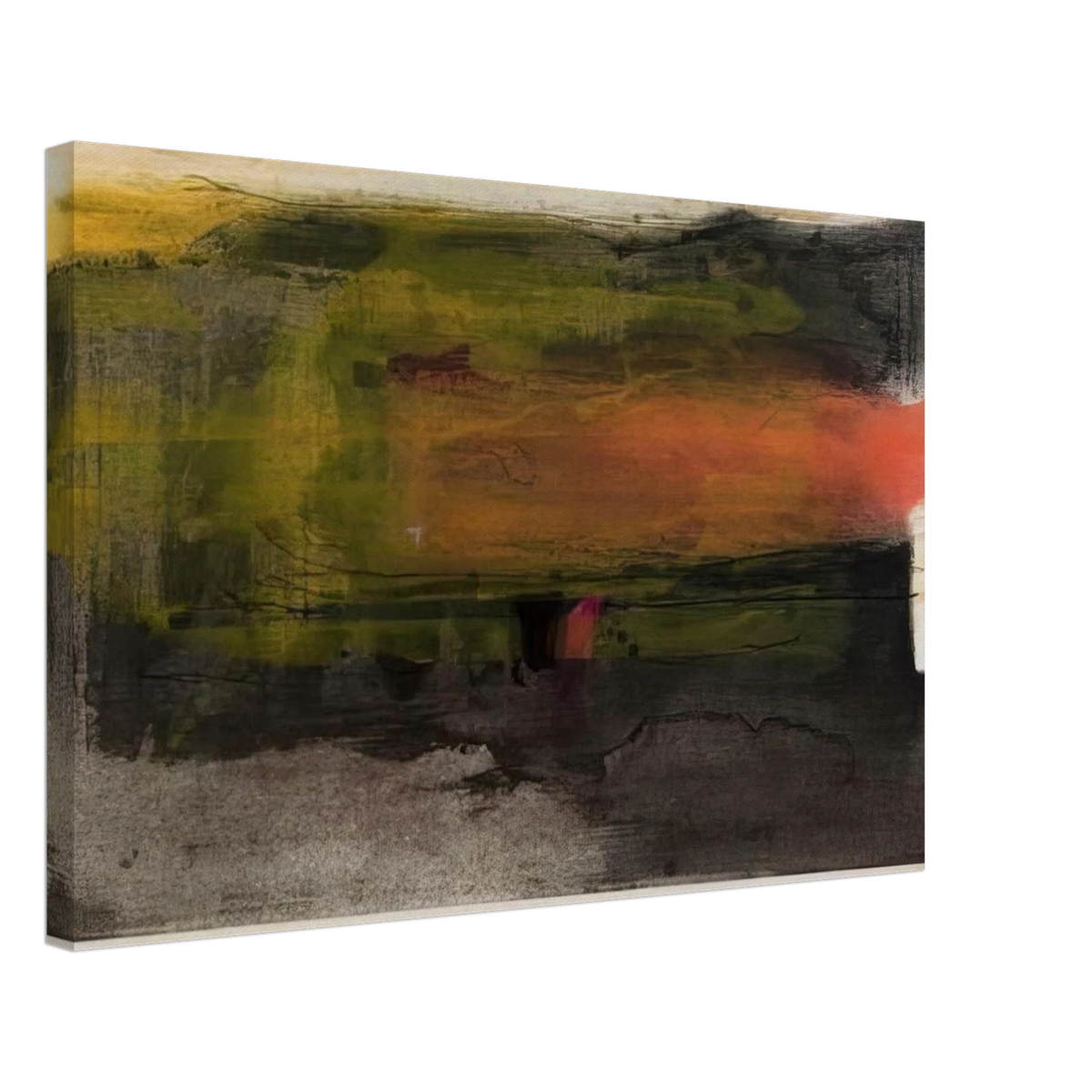 Deep Sun - 1983 Canvas | Helen Frankenthaler Canvas | Frankenthaler Helen
