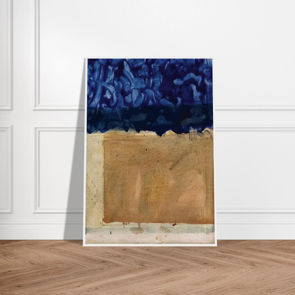 Shoreline - 1952 Framed Poster | Helen Frankenthaler Framed Prints Wall Art | Frankenthaler Helen