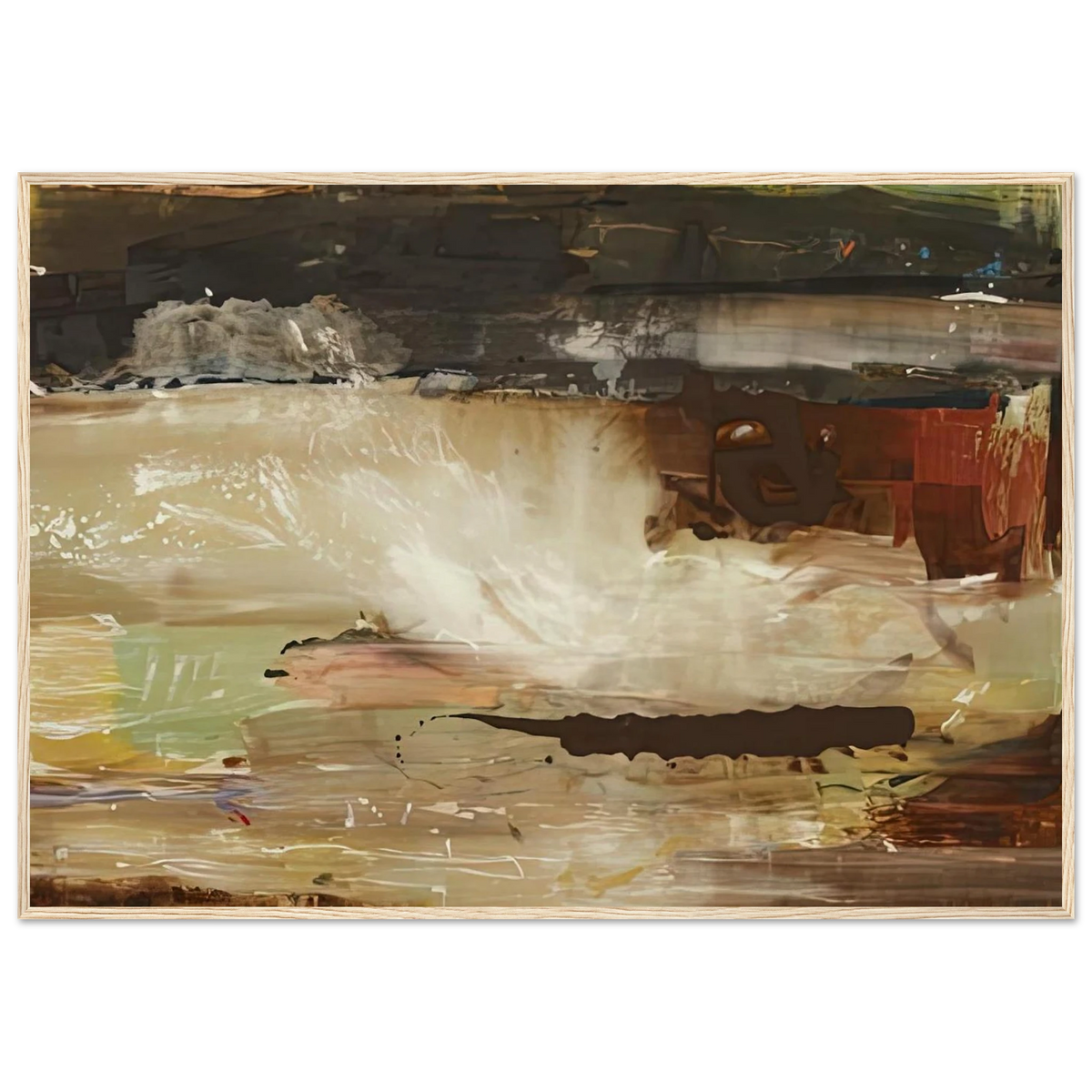 For E.M., 1981- Framed Poster | Helen Frankenthaler Framed Prints Wall Art | Frankenthaler Helen