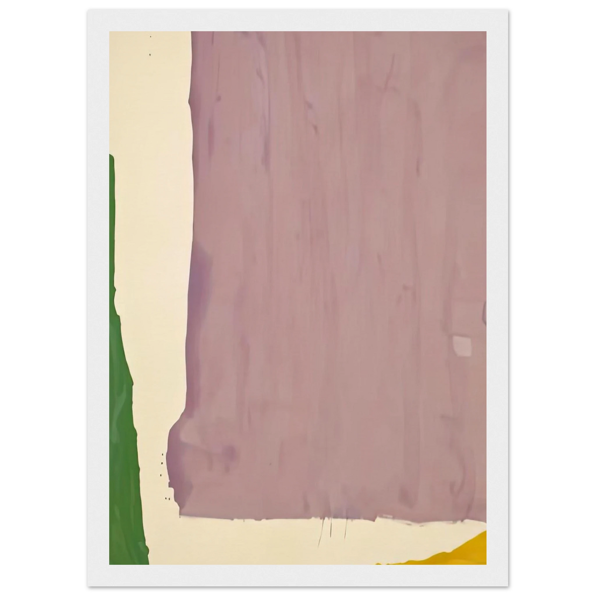Mauve District, 1966- Framed Poster | Helen Frankenthaler Framed Prints Wall Art | Frankenthaler Helen