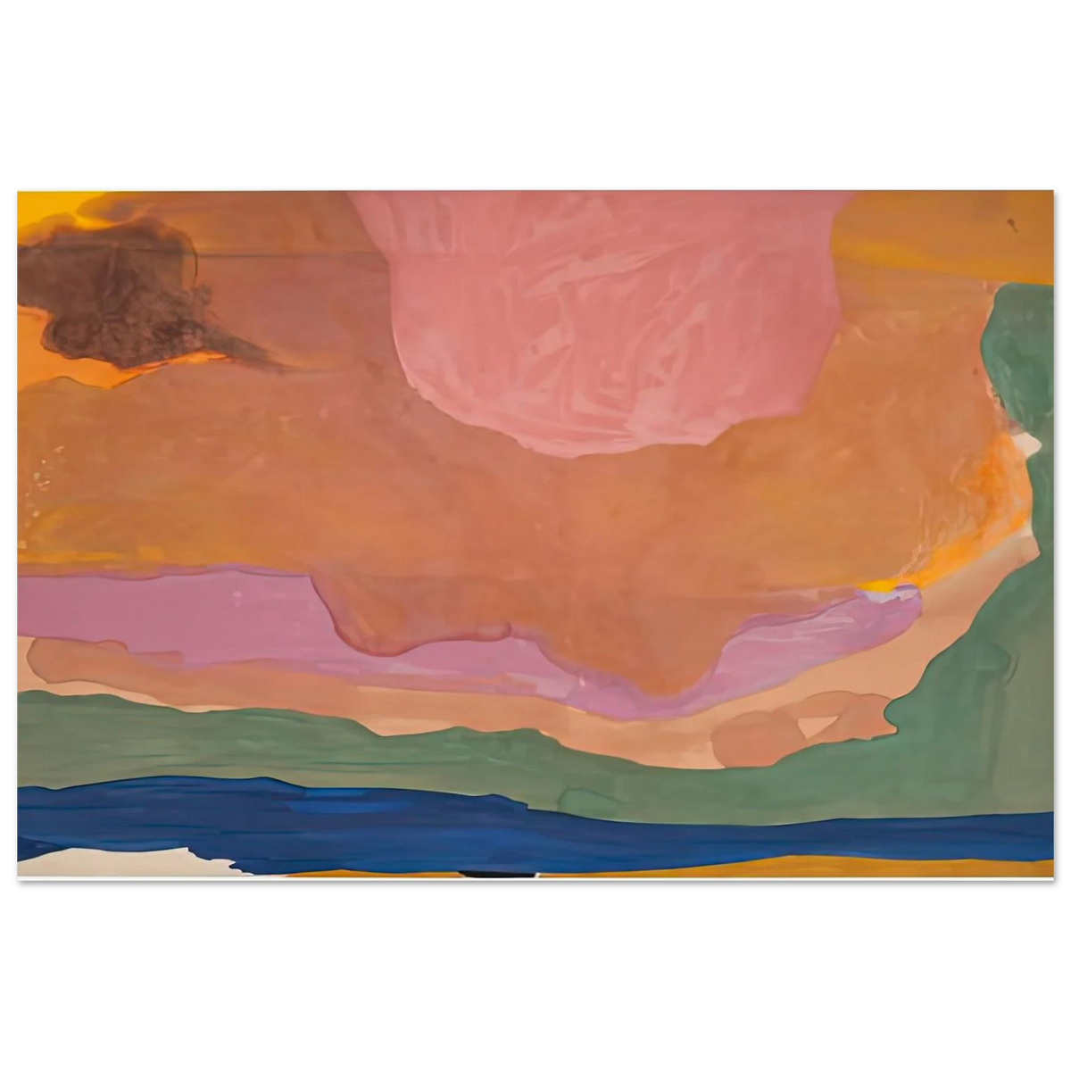 Flood, 1967- Poster | Helen Frankenthaler Poster | Frankenthaler Helen
