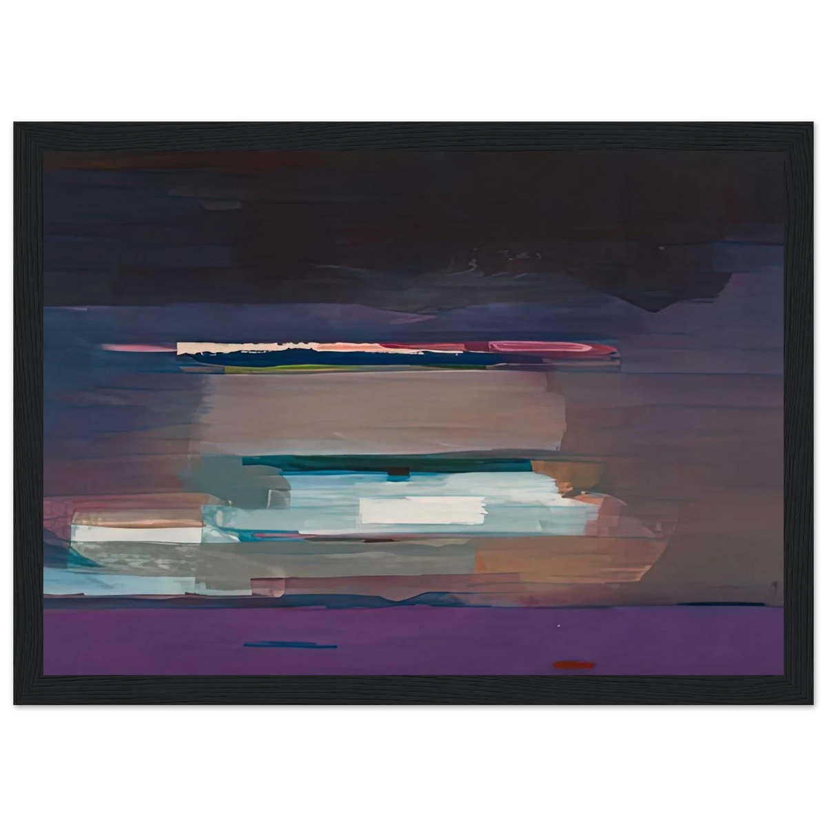 Viewpoint I, 1974- Framed Poster | Helen Frankenthaler Framed Prints Wall Art | Frankenthaler Helen
