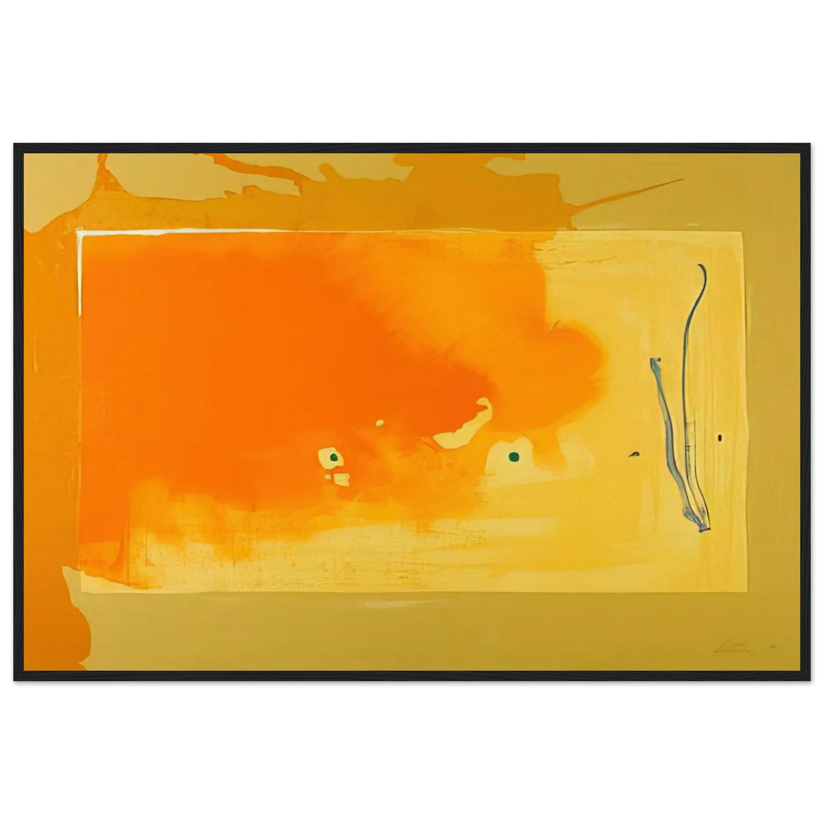 Bilbao - 1998 Framed Poster | Helen Frankenthaler Framed Prints Wall Art | Frankenthaler Helen