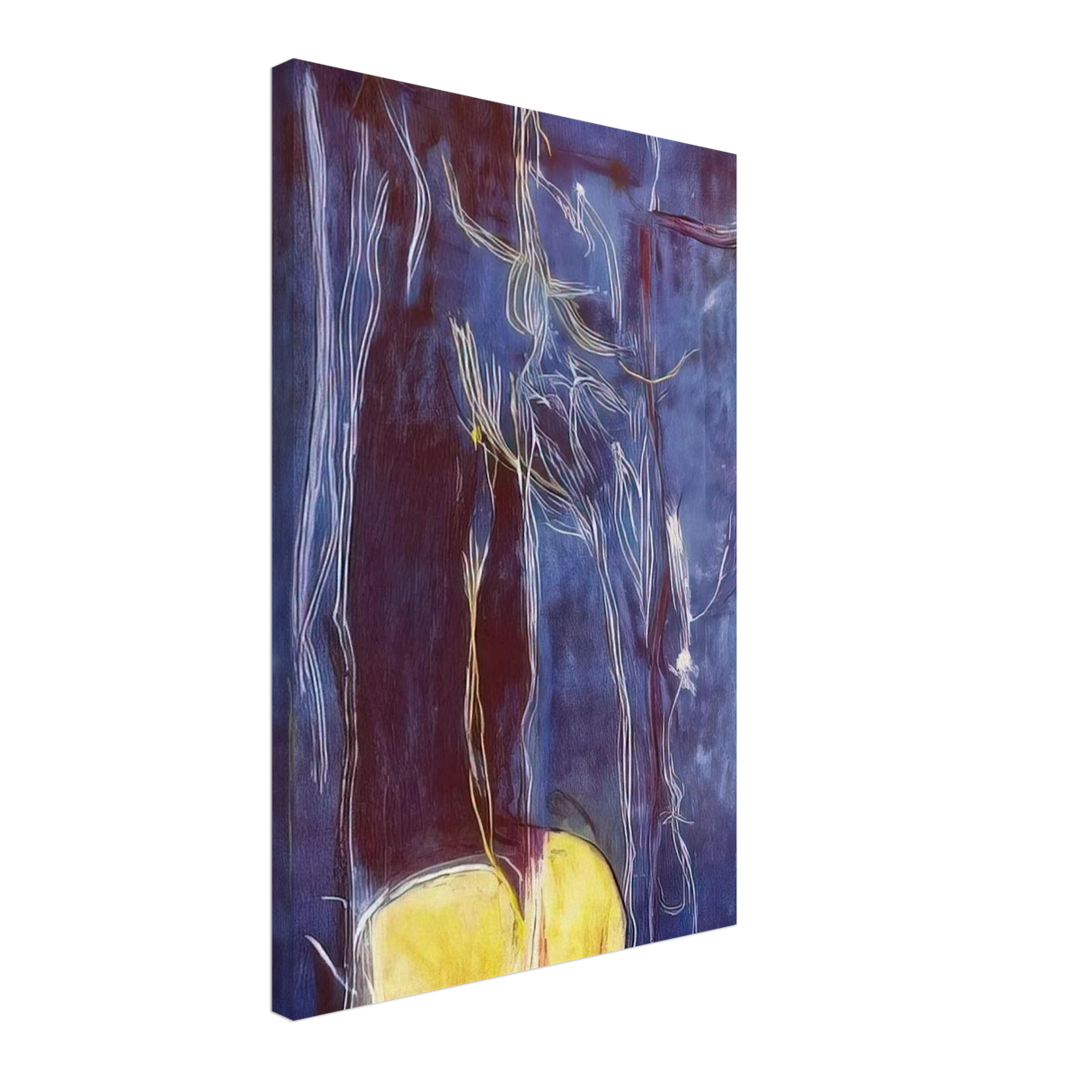 All About Blue - 1994 Canvas | Helen Frankenthaler Canvas | Frankenthaler Helen