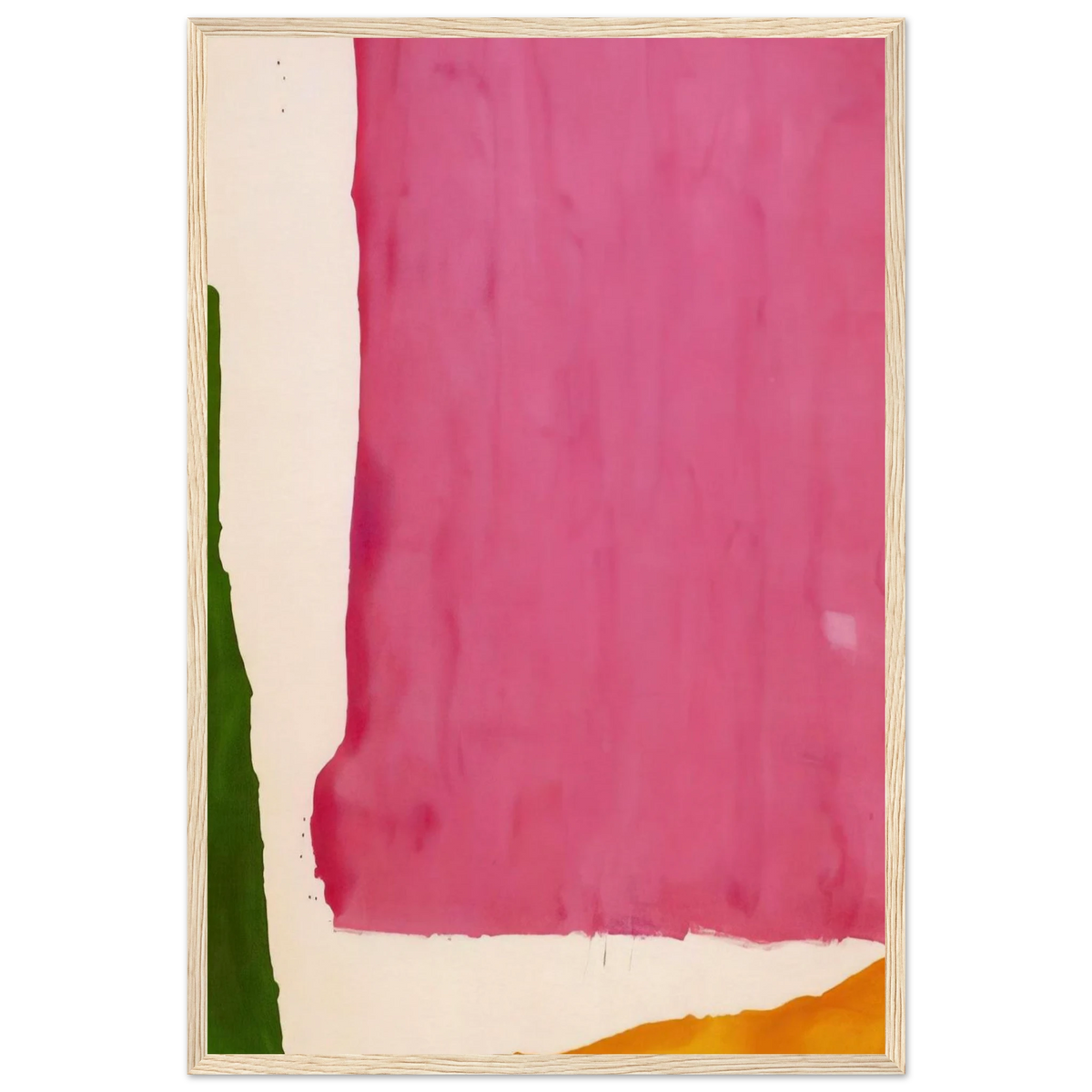Mauve District - 1966 Framed Poster | Helen Frankenthaler Framed Prints Wall Art | Frankenthaler Helen