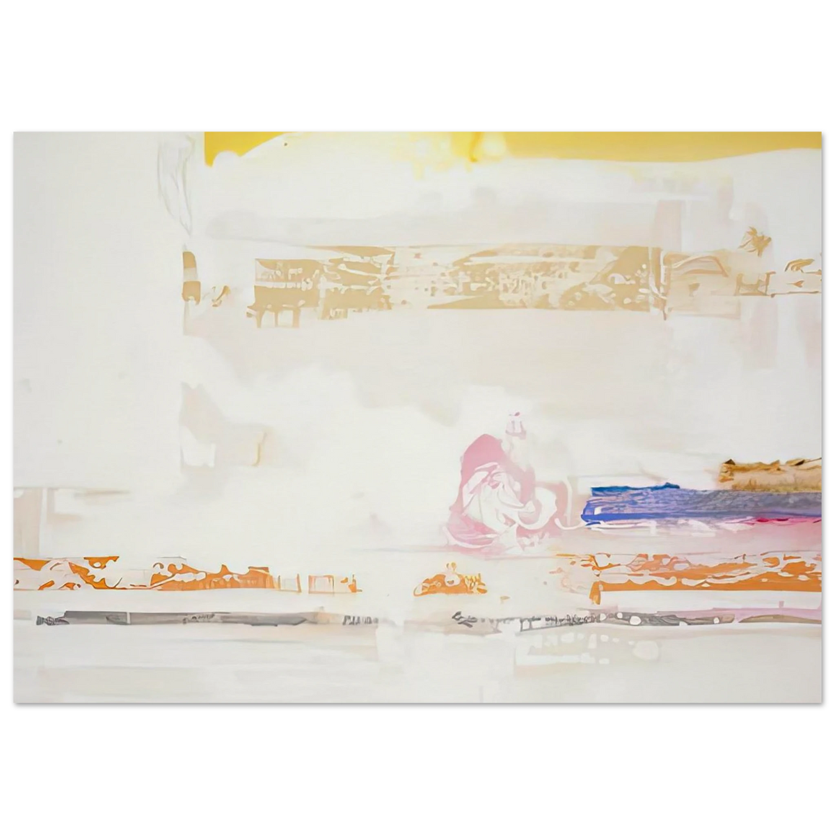 Snow Basin, 1990- Poster | Helen Frankenthaler Poster | Frankenthaler Helen