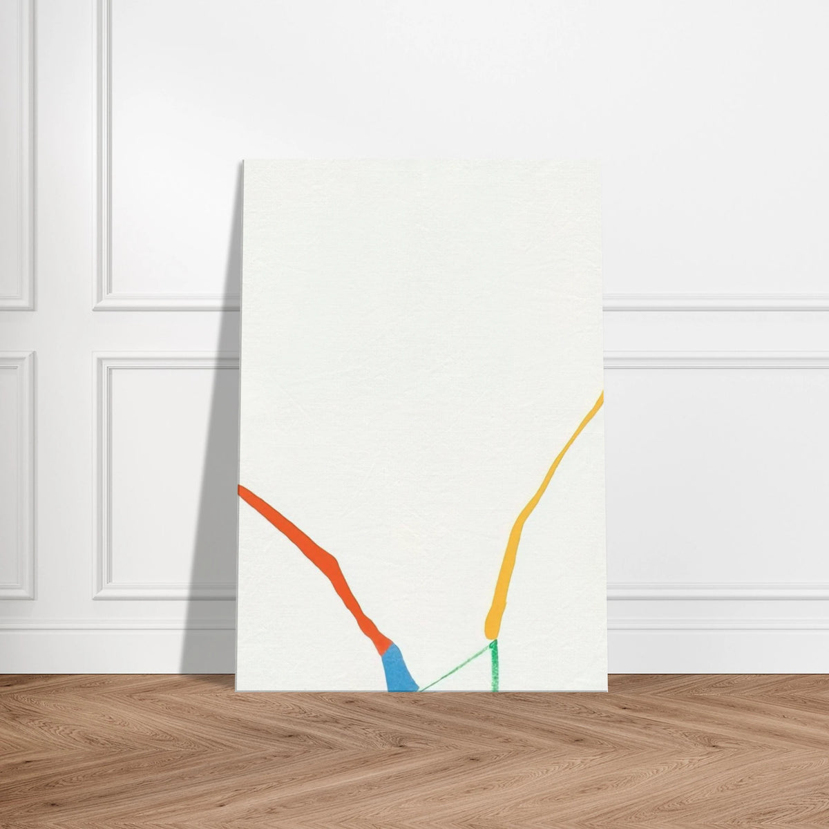 What Red Lines Can Do - 1970 Canvas | Helen Frankenthaler Canvas | Frankenthaler Helen