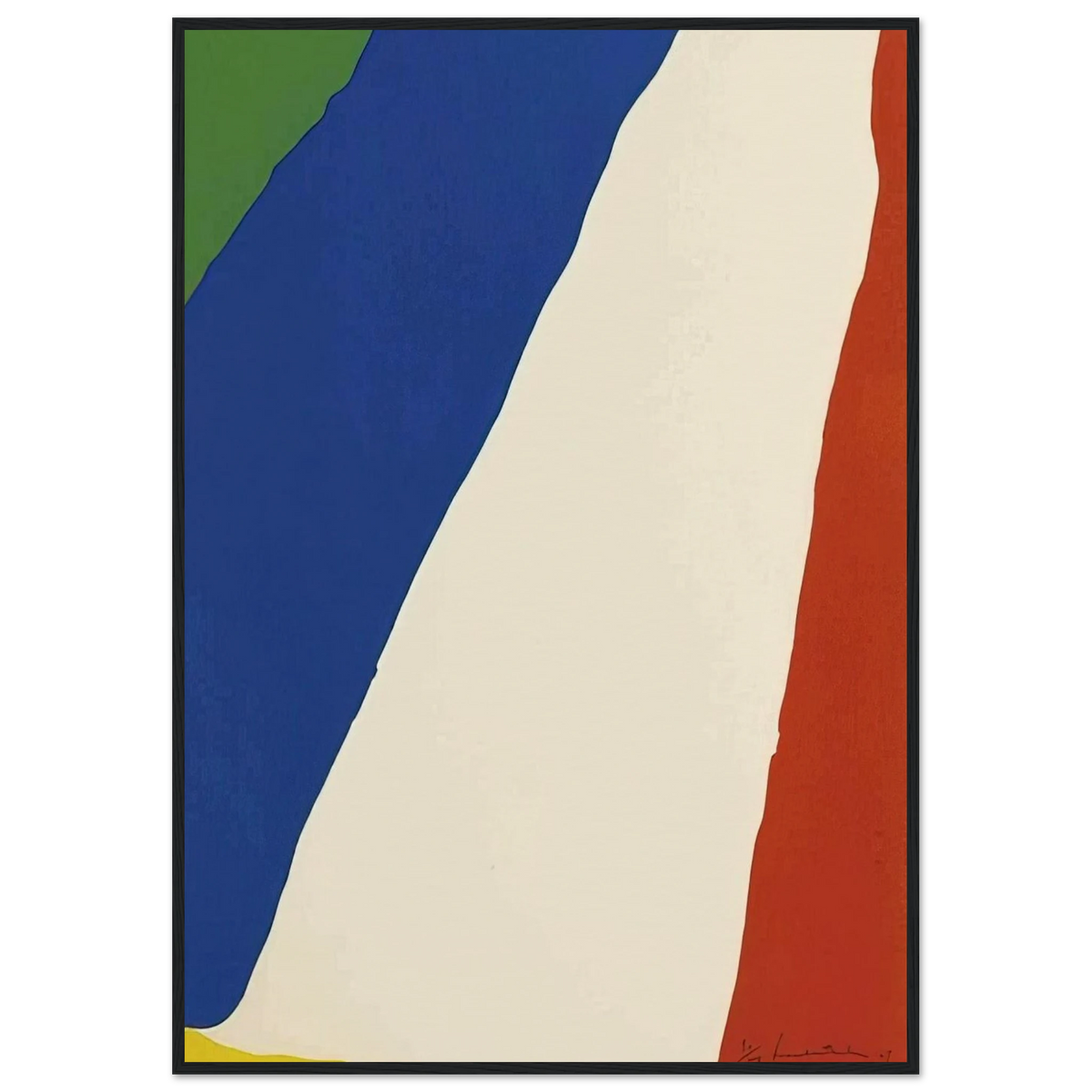Untitled - 1967 Framed Poster | Helen Frankenthaler Framed Prints Wall Art | Frankenthaler Helen