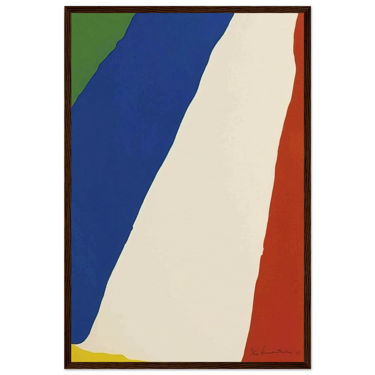 Untitled - 1967 Framed Poster | Helen Frankenthaler Framed Prints Wall Art | Frankenthaler Helen