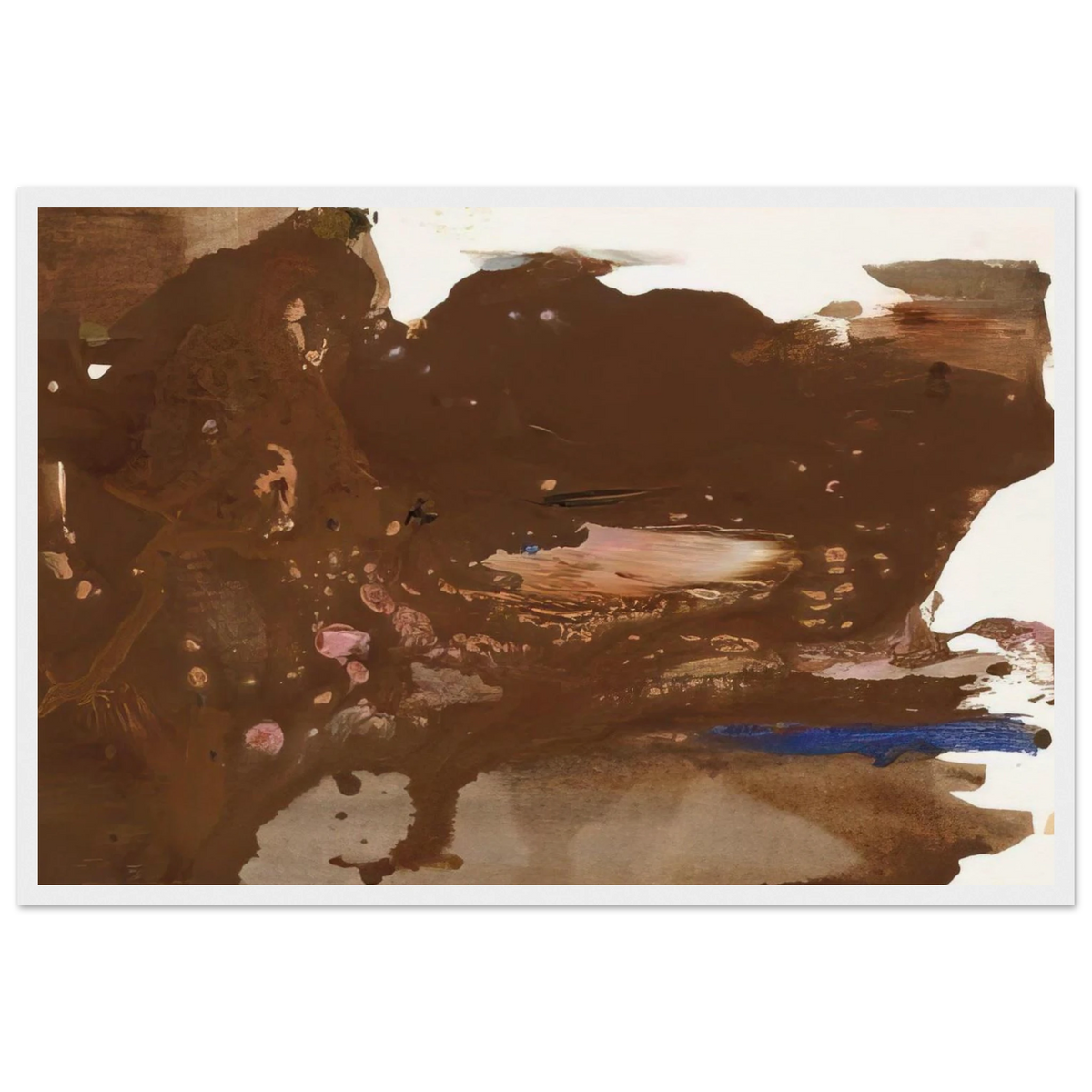 Untitled - 1978 Framed Poster | Helen Frankenthaler Framed Prints Wall Art | Frankenthaler Helen