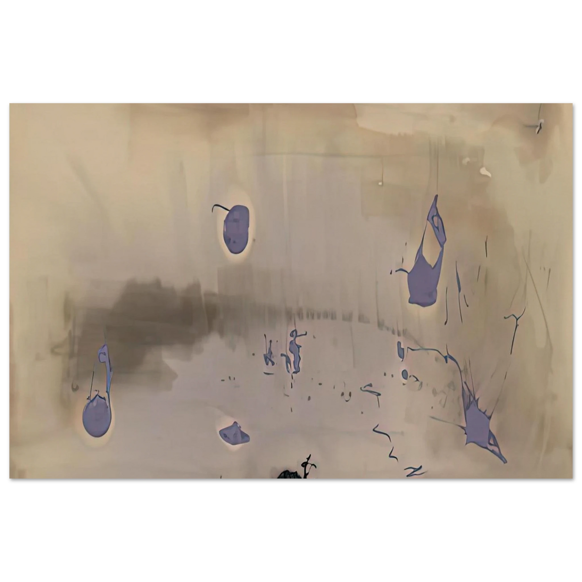 Sacrifice Decision, 1981- Poster | Helen Frankenthaler Poster | Frankenthaler Helen