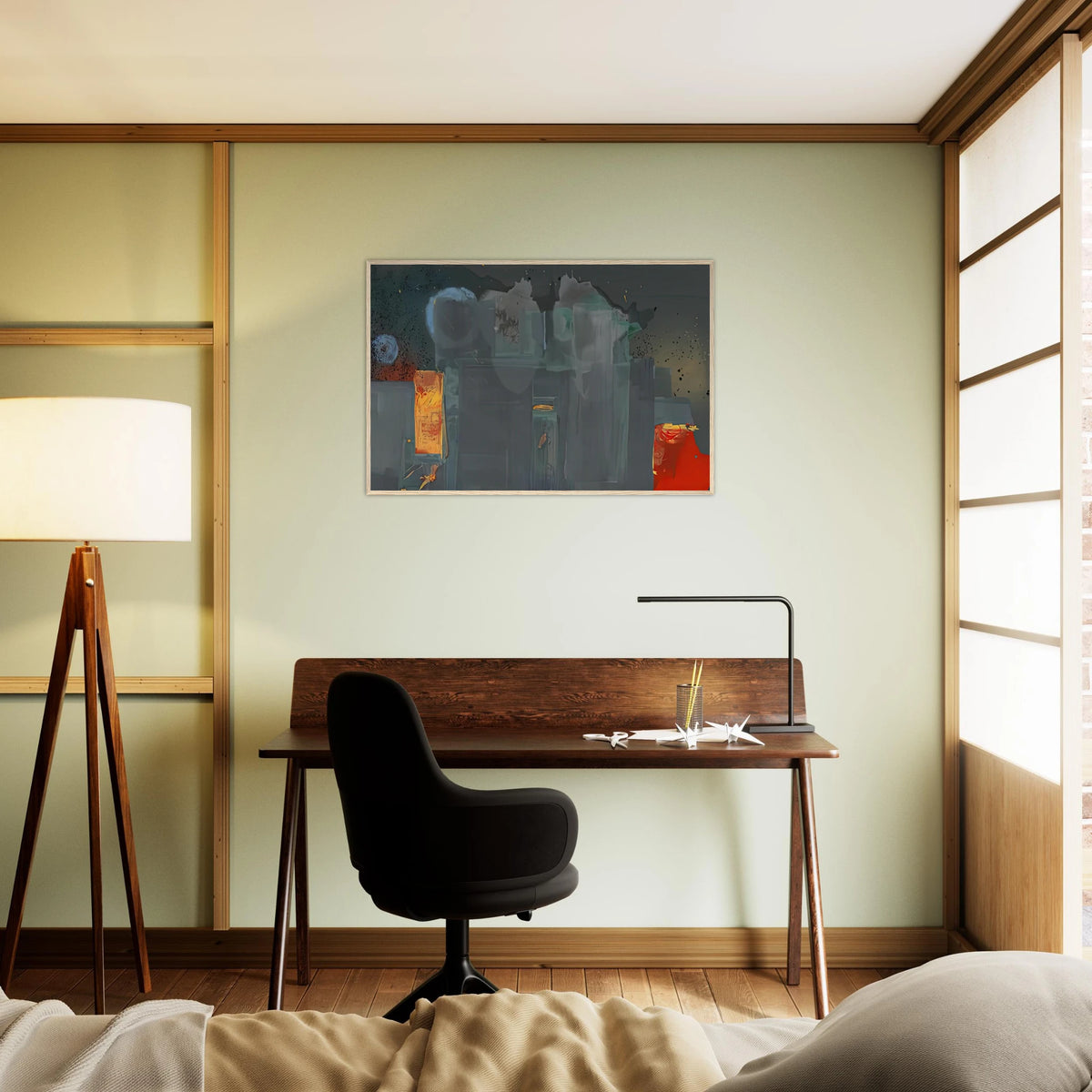Janus, 1990- Framed Poster | Helen Frankenthaler Framed Prints Wall Art | Frankenthaler Helen
