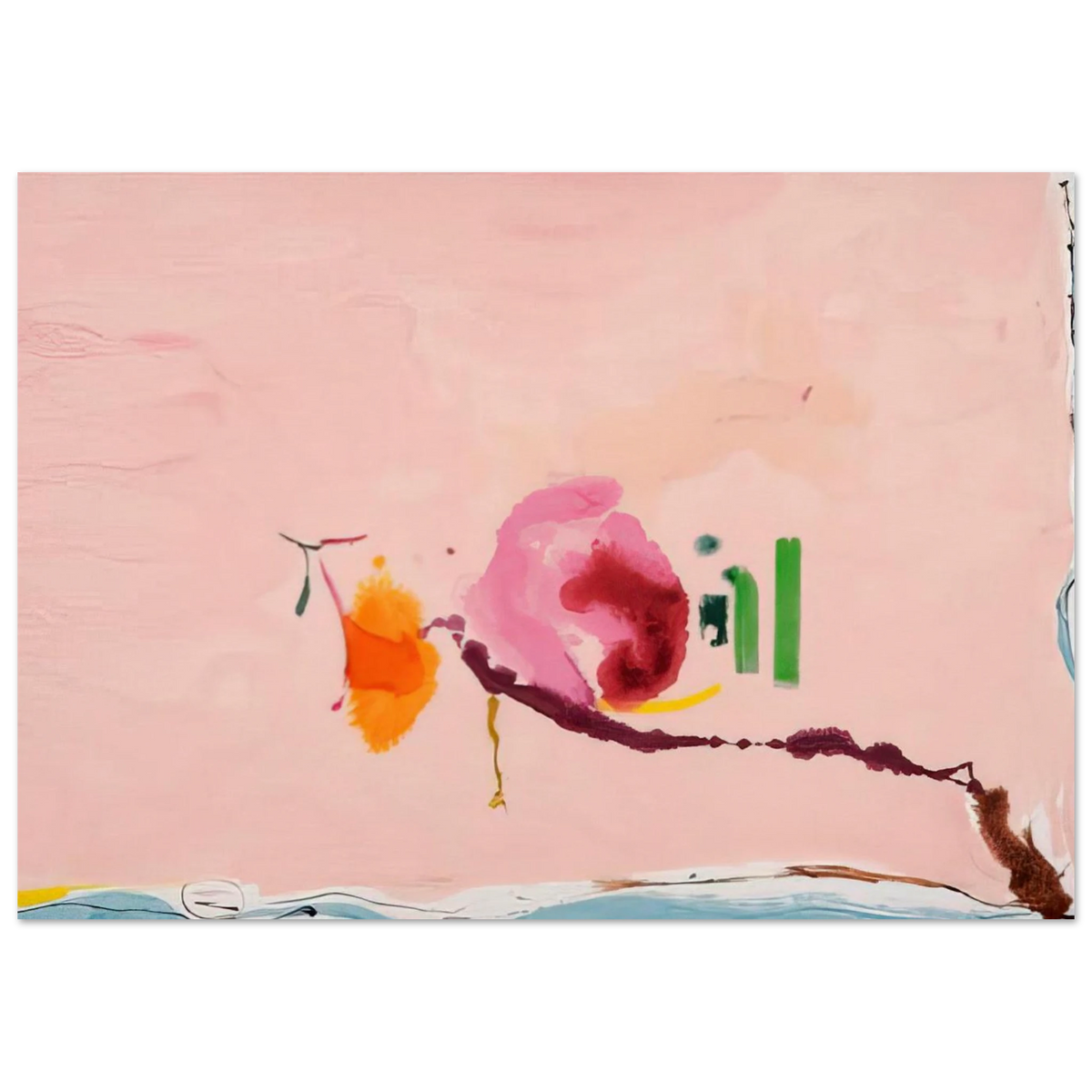 Flirt - 1995 Poster | Helen Frankenthaler Poster | Frankenthaler Helen