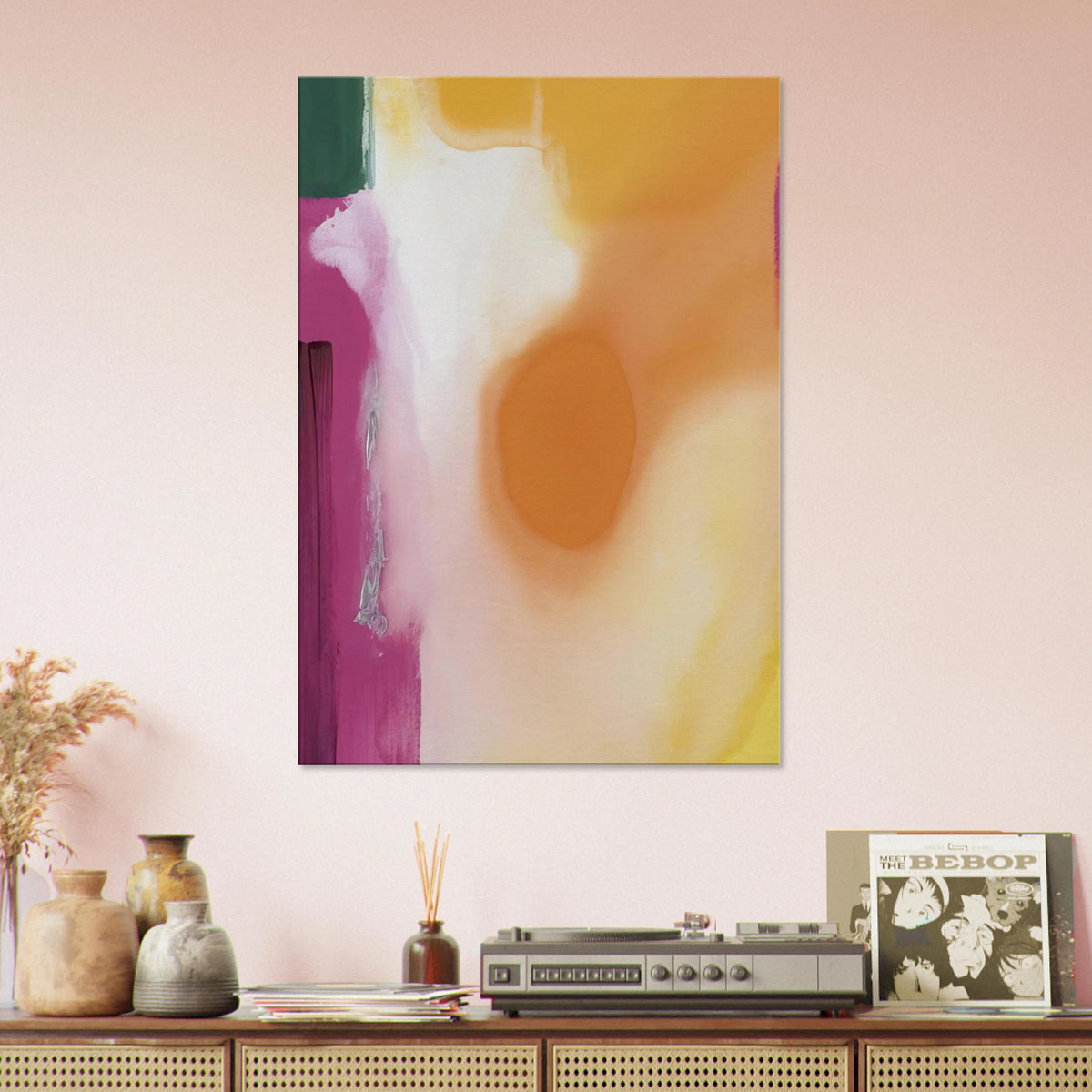 Bullseye - 1989 Canvas | Helen Frankenthaler Canvas | Frankenthaler Helen