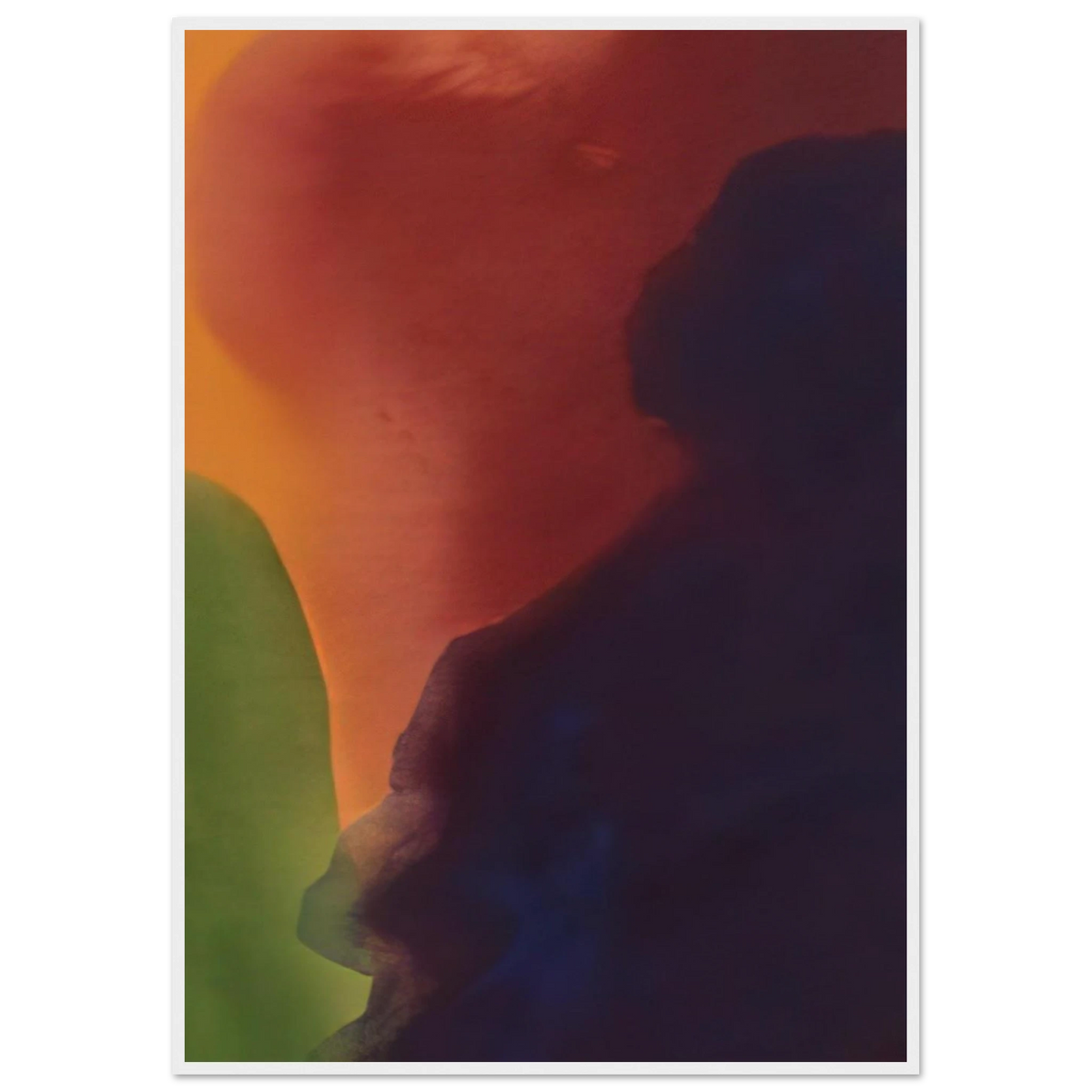 Blue Atmosphere III - 1963 Framed Poster | Helen Frankenthaler Framed Prints Wall Art | Frankenthaler Helen