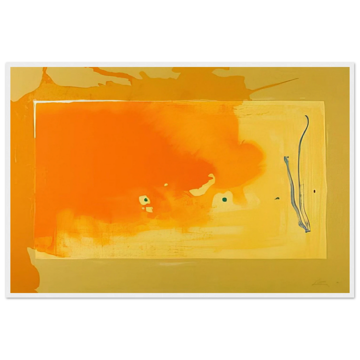 Bilbao - 1998 Framed Poster | Helen Frankenthaler Framed Prints Wall Art | Frankenthaler Helen
