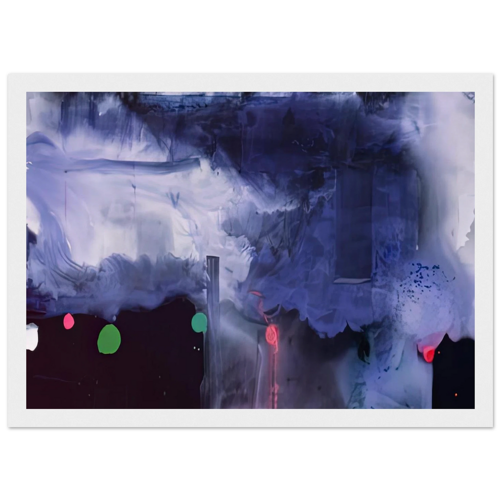 Star Gazing, 1989- Framed Poster | Helen Frankenthaler Framed Prints Wall Art | Frankenthaler Helen