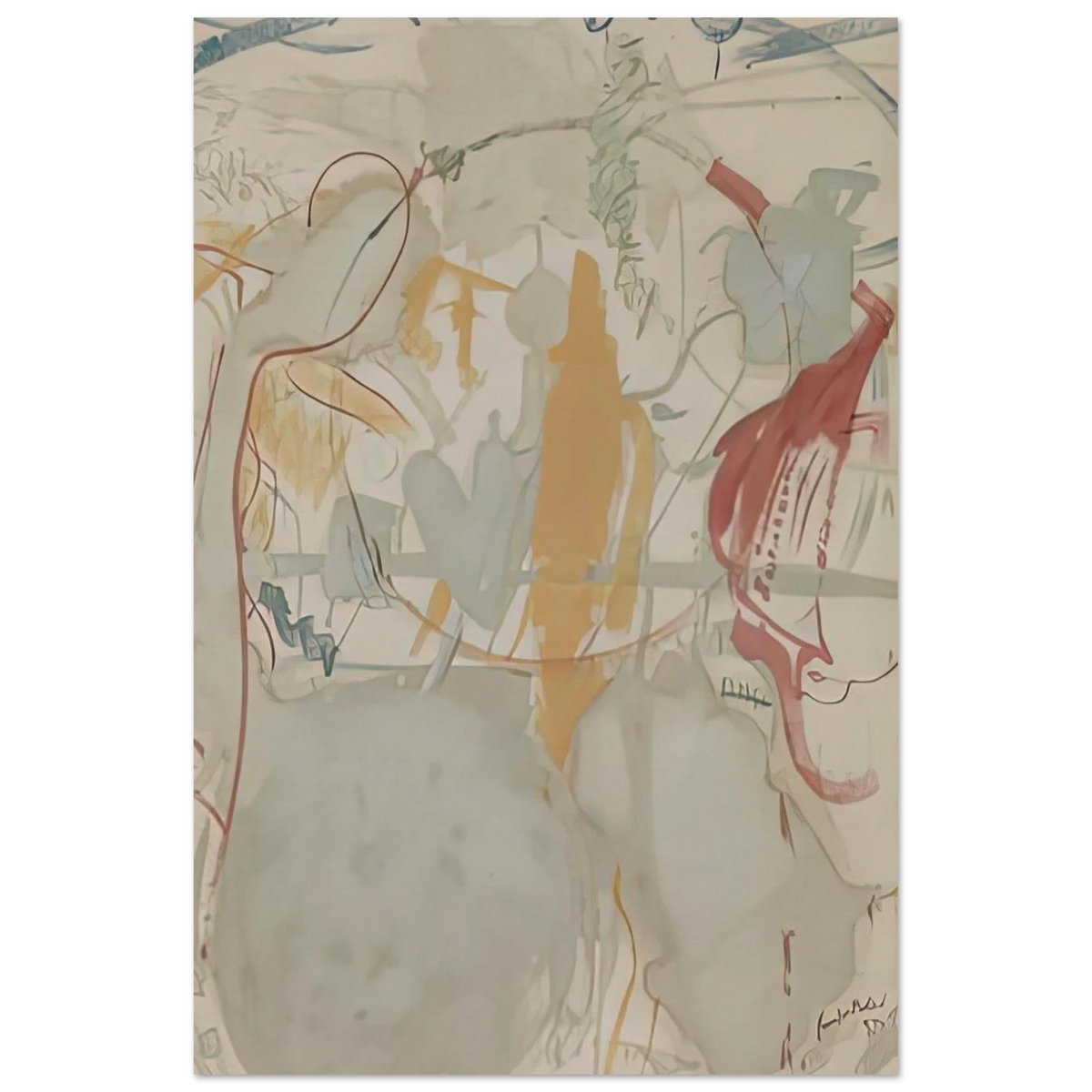 Seven Types of Ambiguity, 1957- Poster | Helen Frankenthaler Poster | Frankenthaler Helen