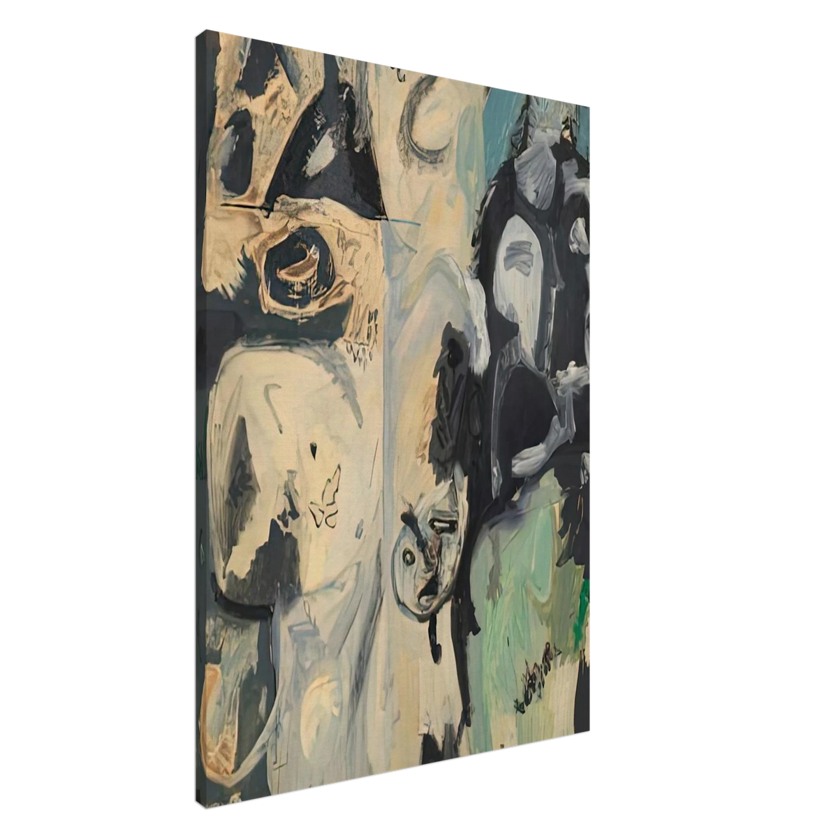 Untitled, 1950- Canvas | Helen Frankenthaler Canvas | Frankenthaler Helen