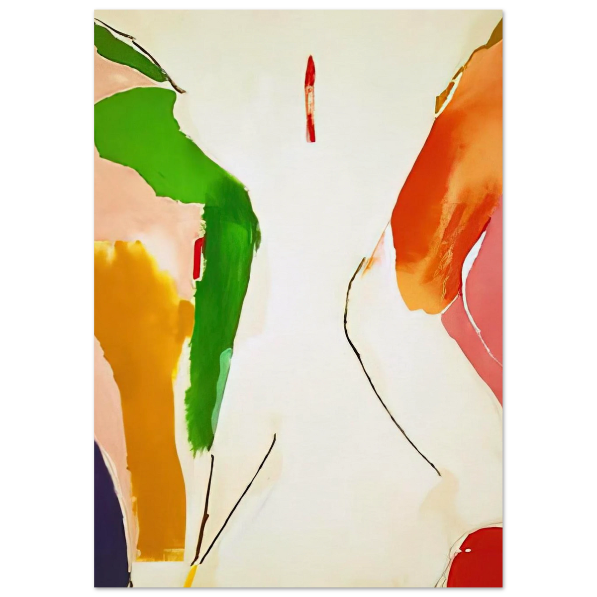 Living Edge - 1973 Poster | Helen Frankenthaler Poster | Frankenthaler Helen