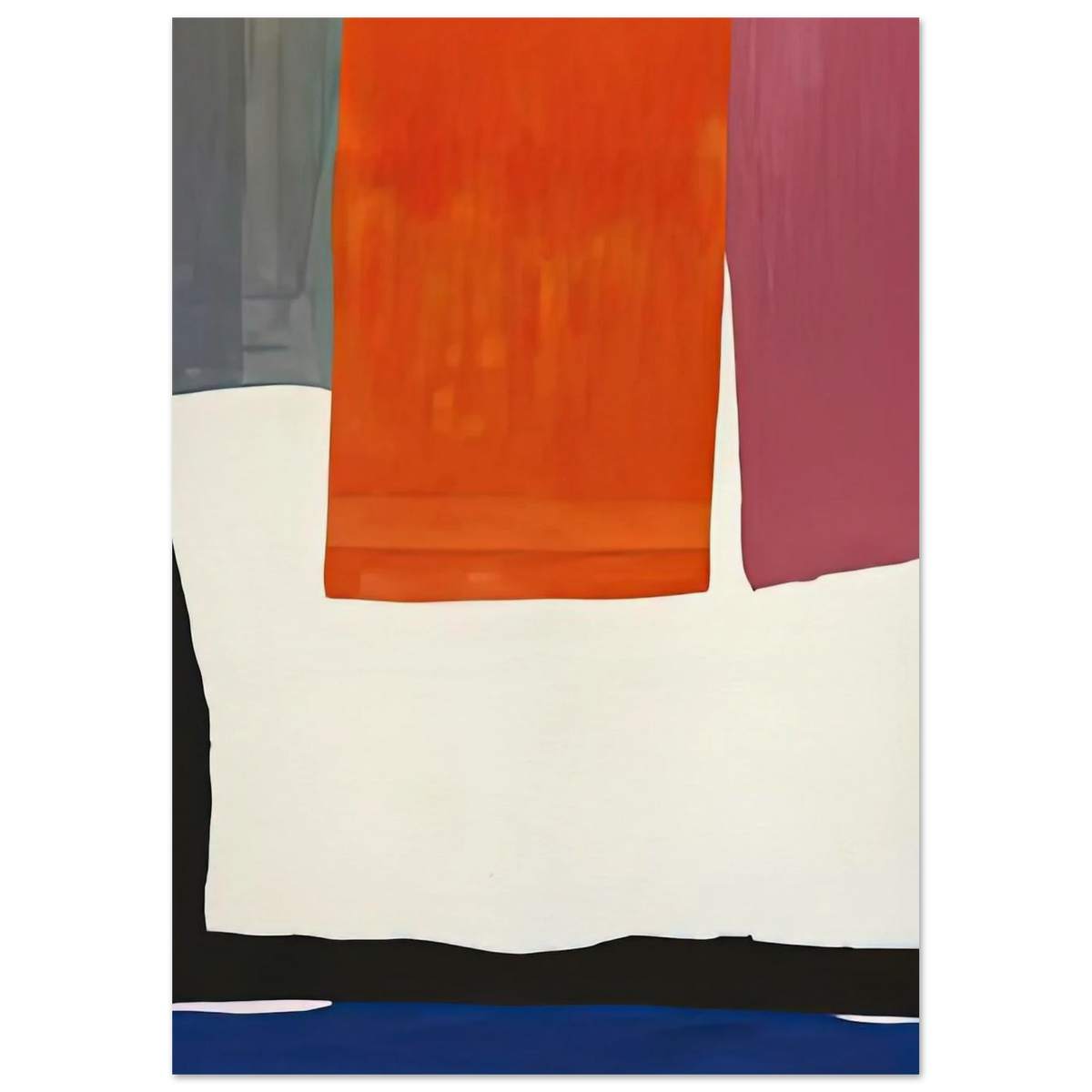 The Human Edge, 1967- Poster | Helen Frankenthaler Poster | Frankenthaler Helen