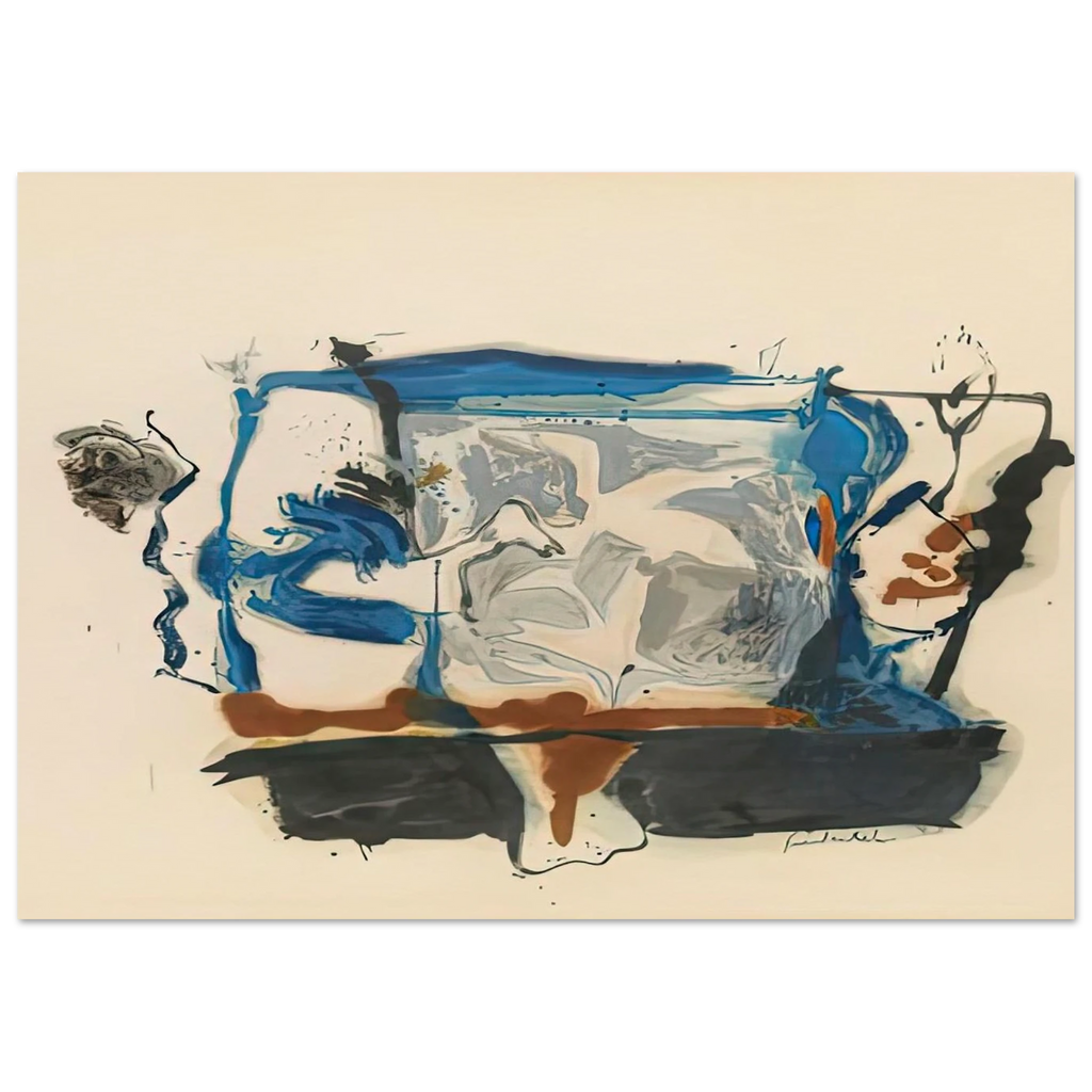 Swan Lake II, 1961- Poster | Helen Frankenthaler Poster | Frankenthaler Helen