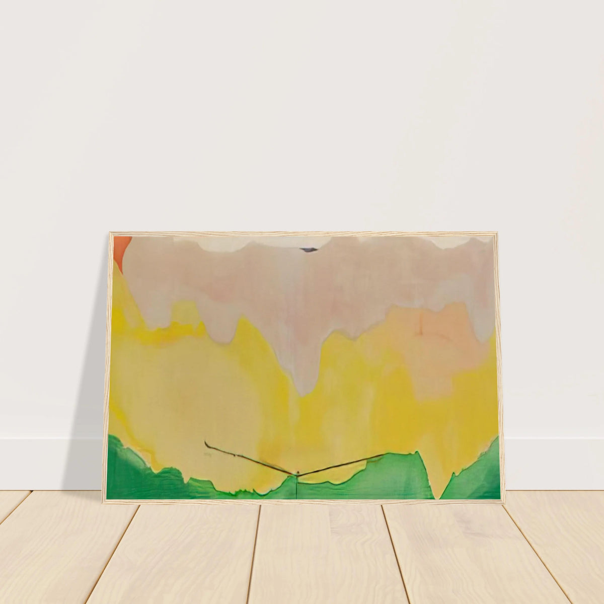 Boulevard - 1973 Framed Poster | Helen Frankenthaler Framed Prints Wall Art | Frankenthaler Helen