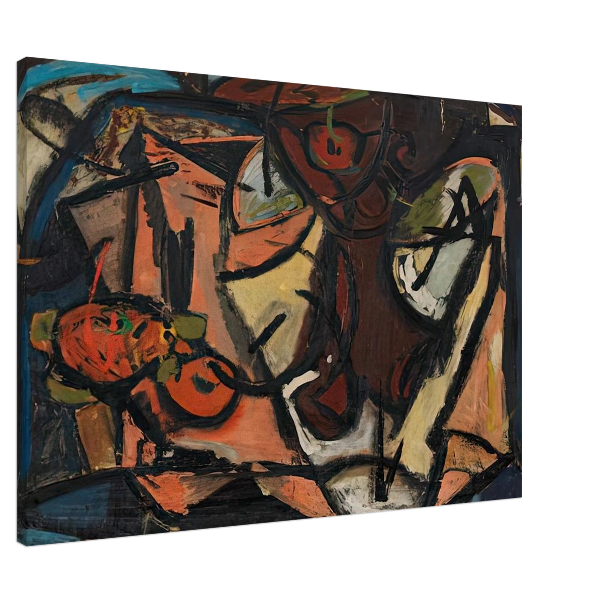Still Life, 1948- Canvas | Helen Frankenthaler Canvas | Frankenthaler Helen
