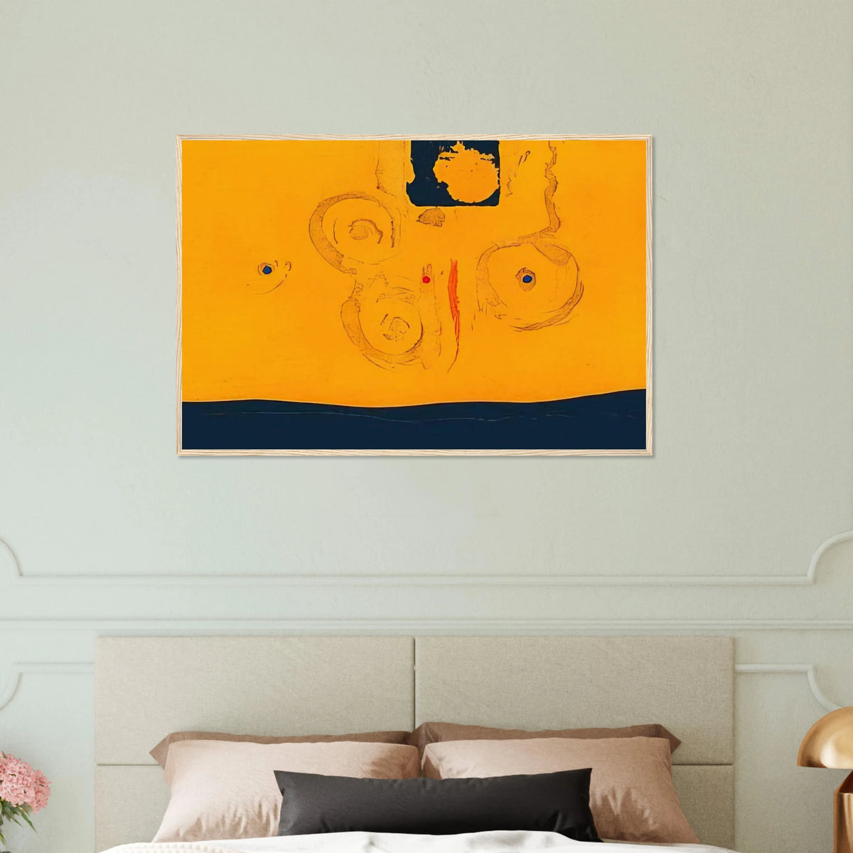 Plaza Real - 1988 Framed Poster | Helen Frankenthaler Framed Prints Wall Art | Frankenthaler Helen