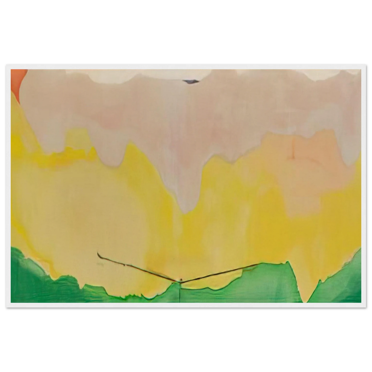 Boulevard - 1973 Framed Poster | Helen Frankenthaler Framed Prints Wall Art | Frankenthaler Helen