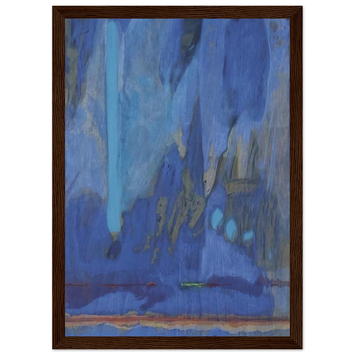 Tales of Genji III - 1998 Framed Poster | Helen Frankenthaler Framed Prints Wall Art | Frankenthaler Helen