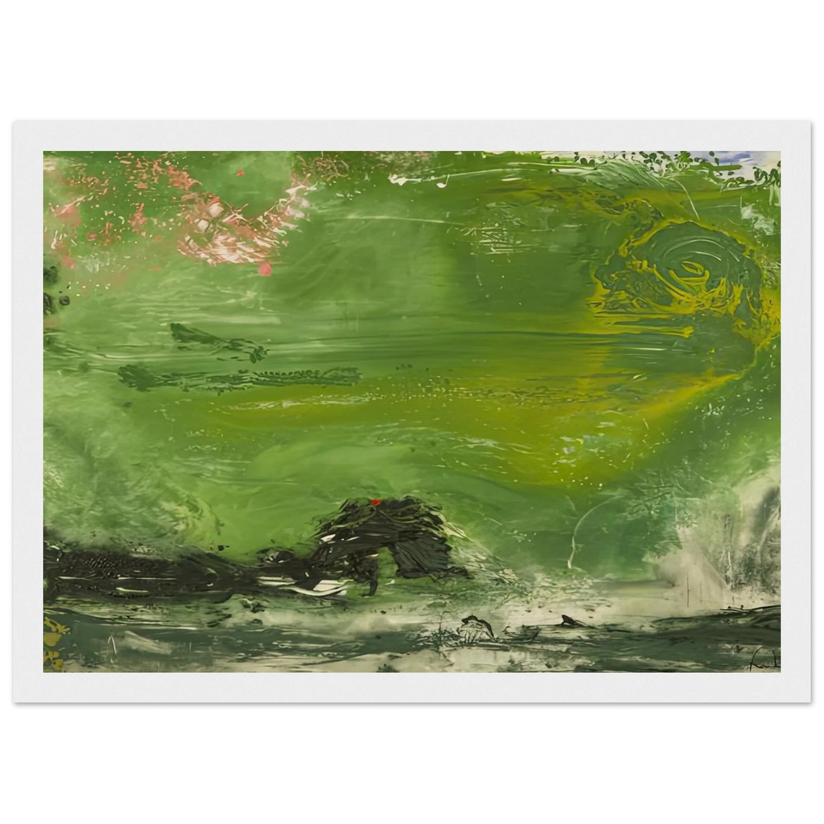Overture, 1992- Framed Poster | Helen Frankenthaler Framed Prints Wall Art | Frankenthaler Helen
