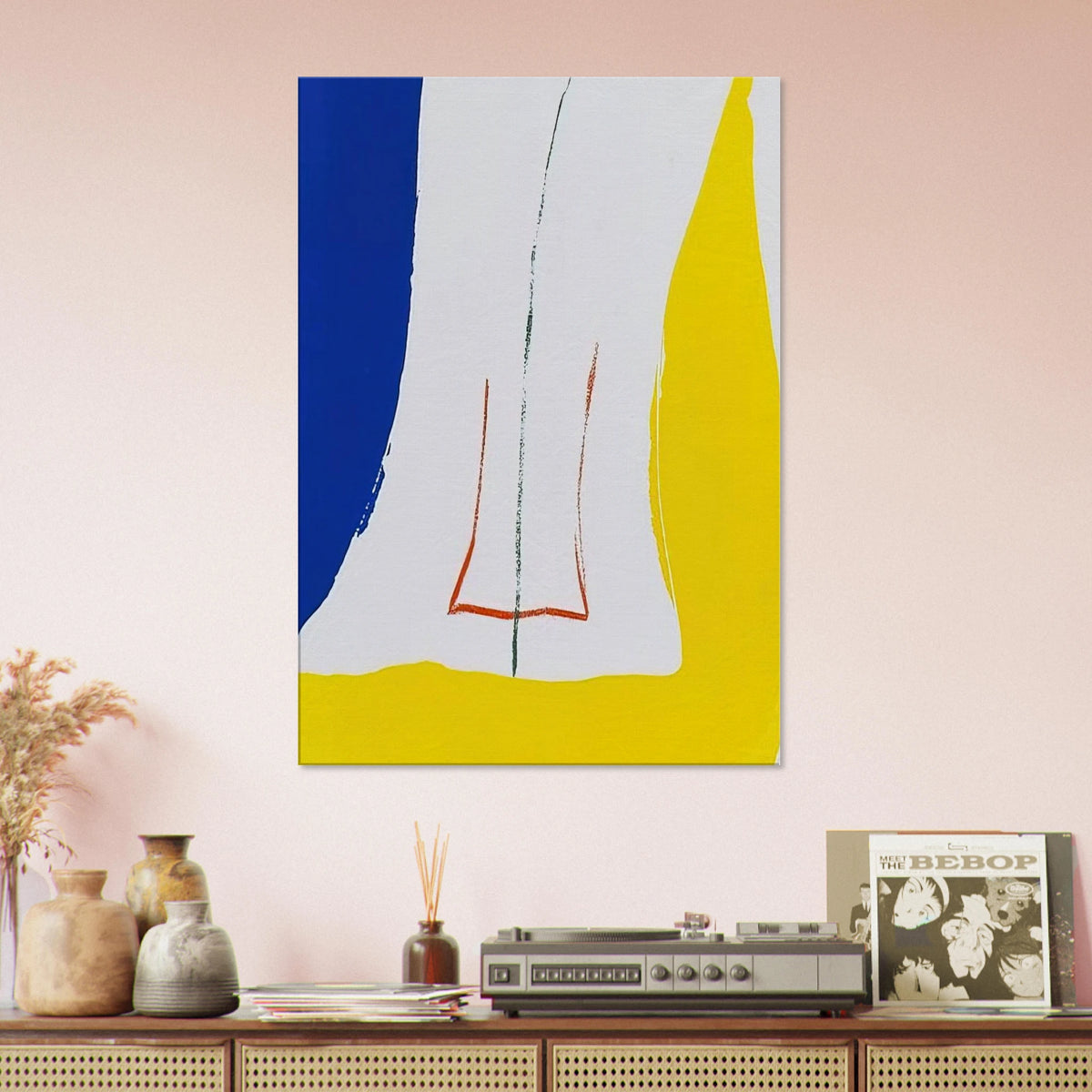 Sun Corner - 1968 Canvas | Helen Frankenthaler Canvas | Frankenthaler Helen