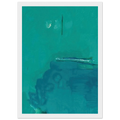 Contentment Island - 2004 Framed Poster | Helen Frankenthaler Framed Prints Wall Art | Frankenthaler Helen