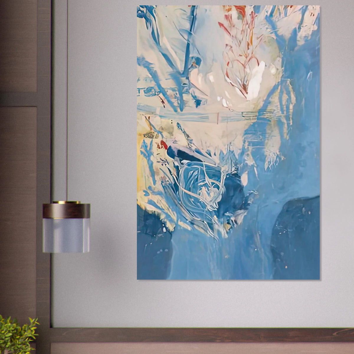 Blue Territory, 1955- Poster | Helen Frankenthaler Poster | Frankenthaler Helen